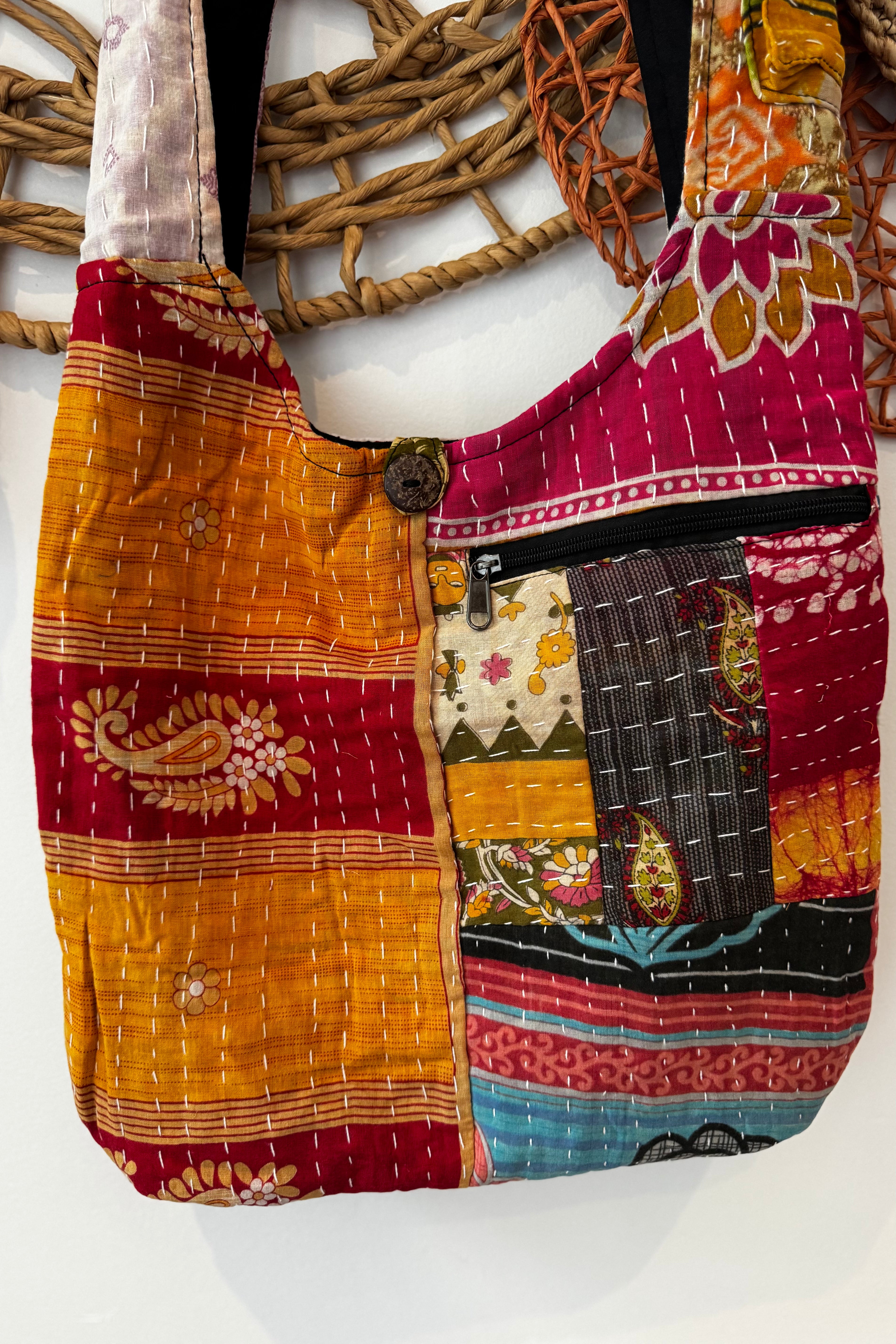 Patchwork Hobo Bag Combo C