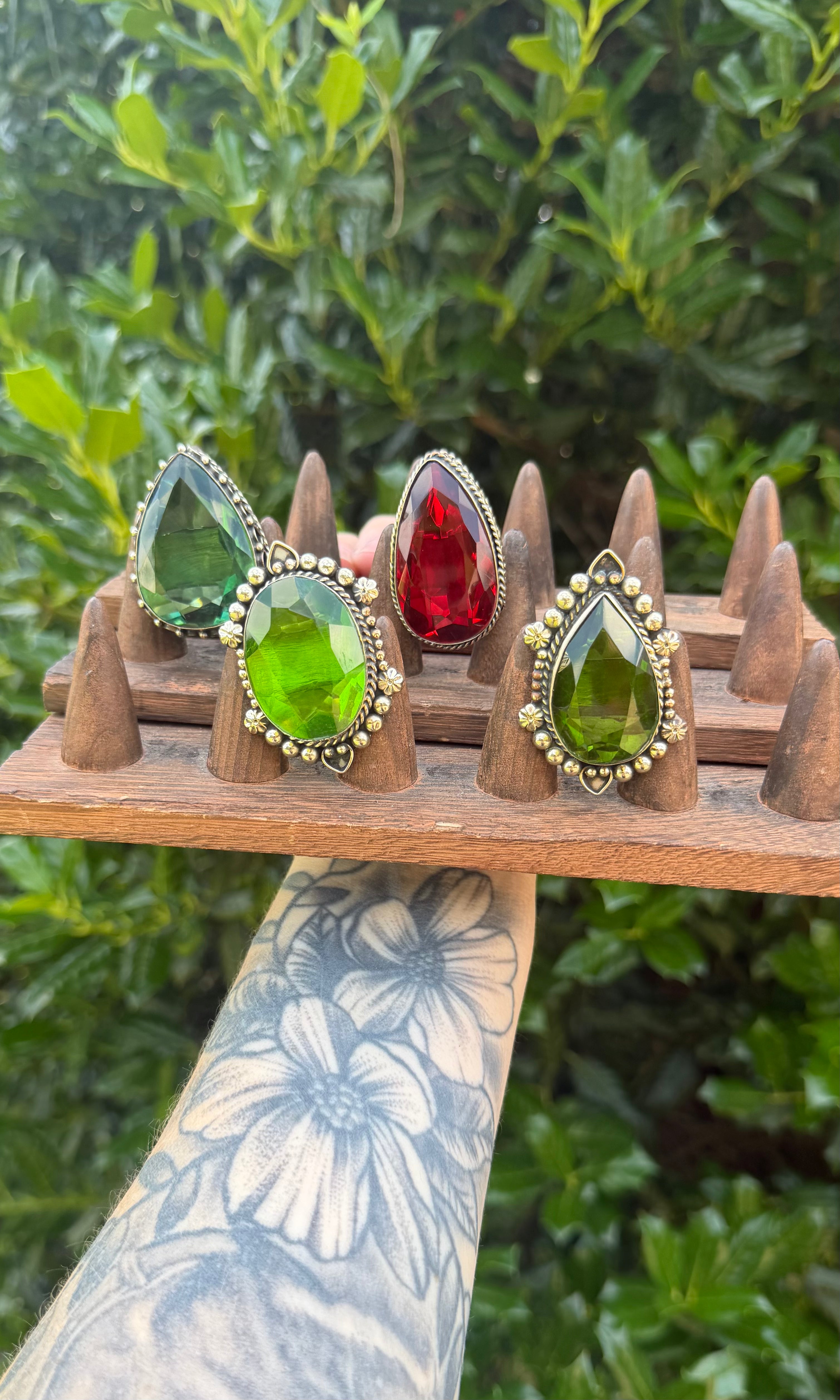 Emerald Tear Drop