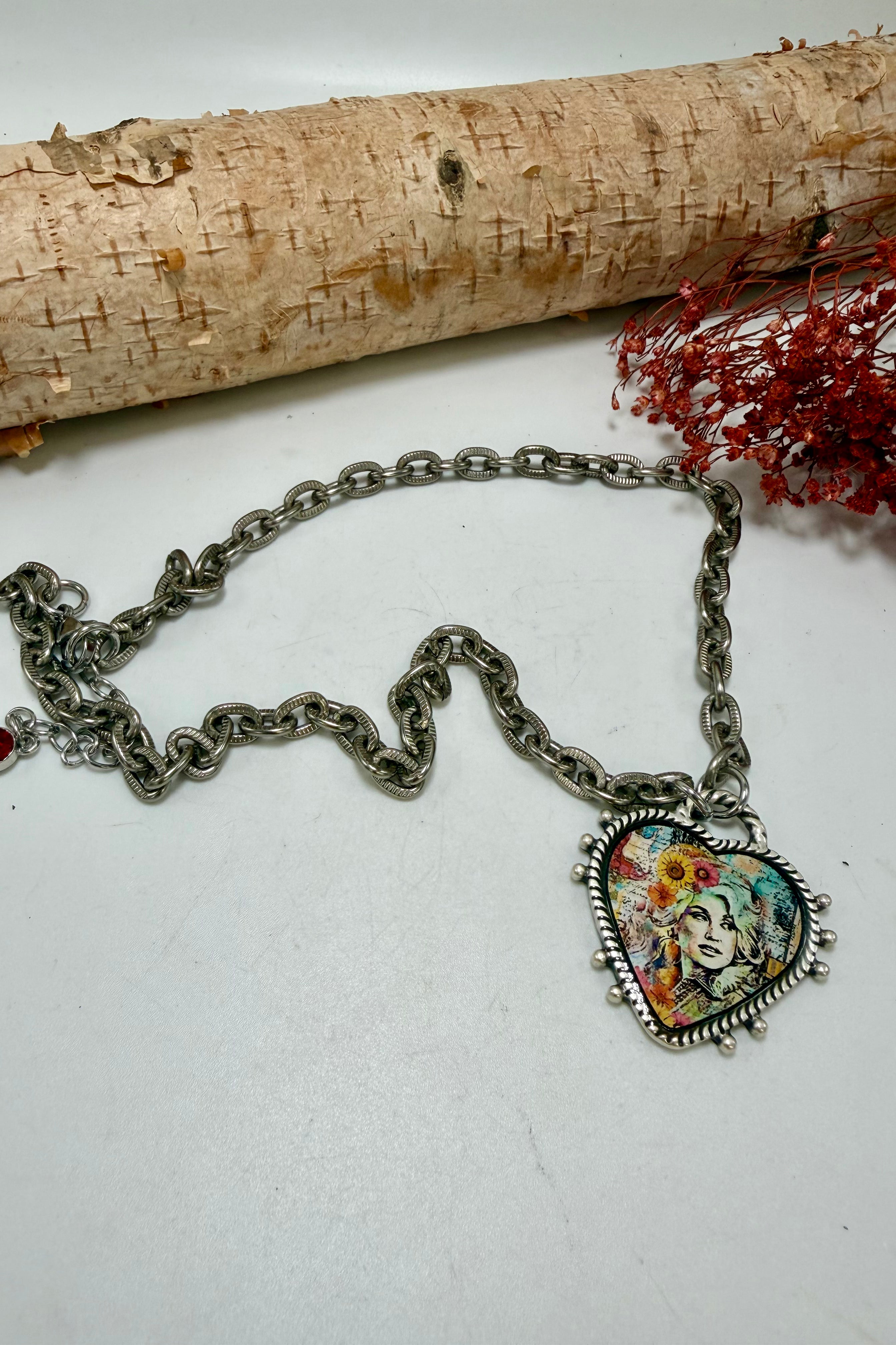 Heart Shape Dolly Necklace