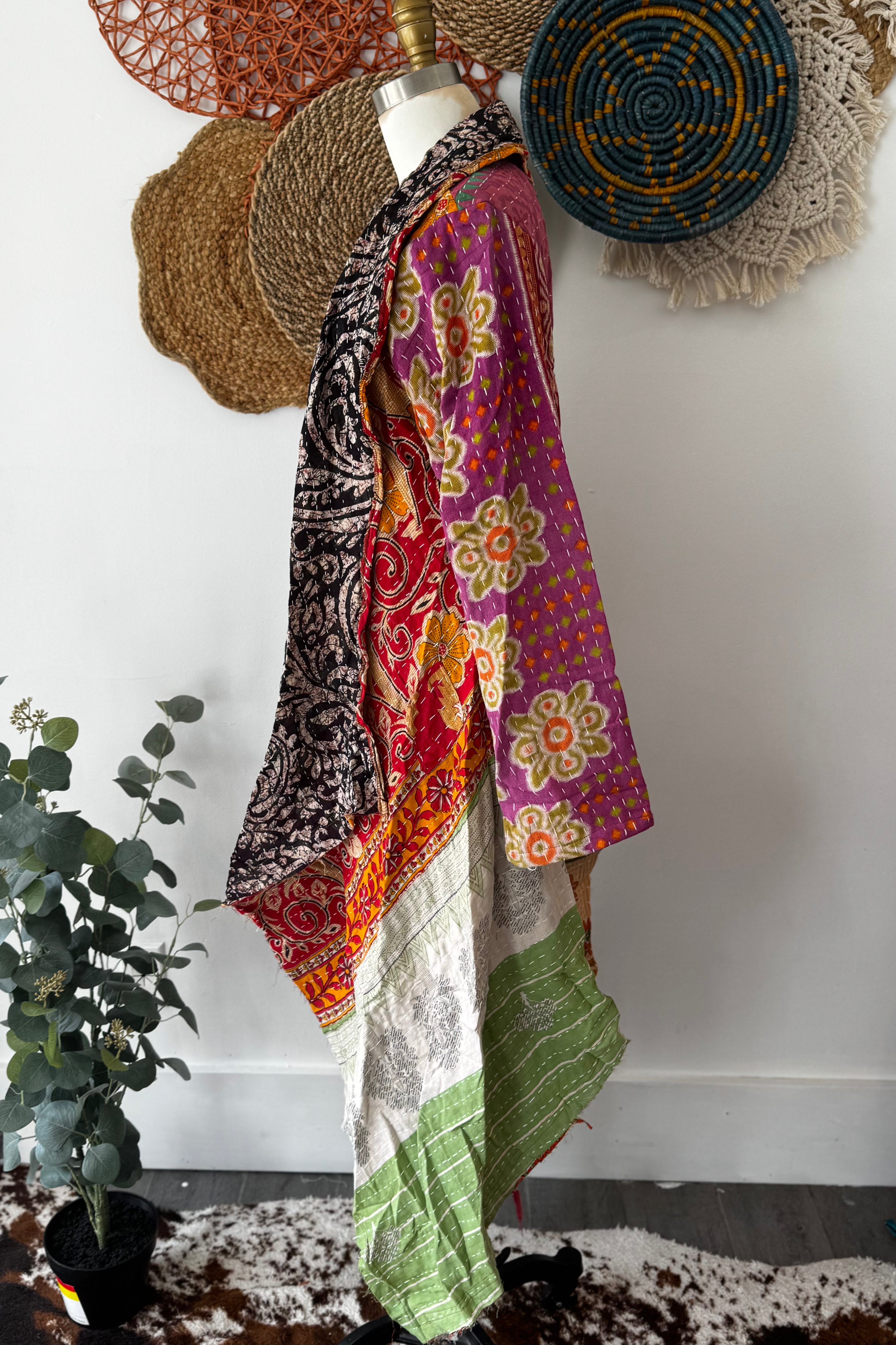 Kantha Sunrise Duster Combo B