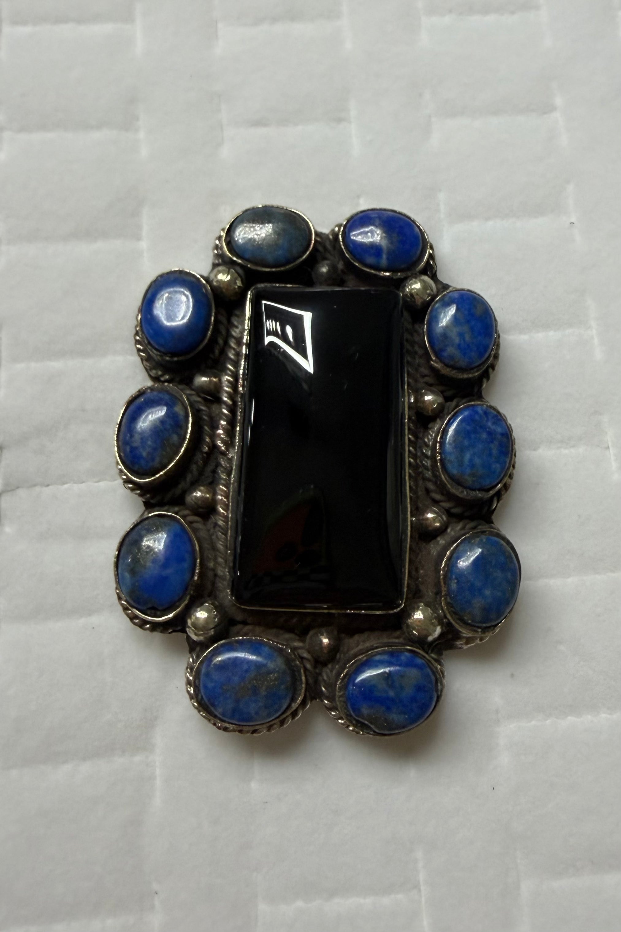 Black Rectangle Ring