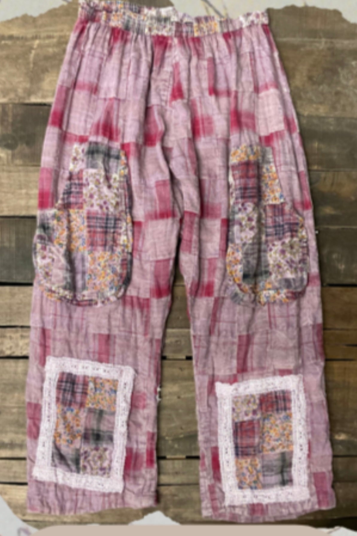 Preorder Patchwork Heart Pants - End Oct