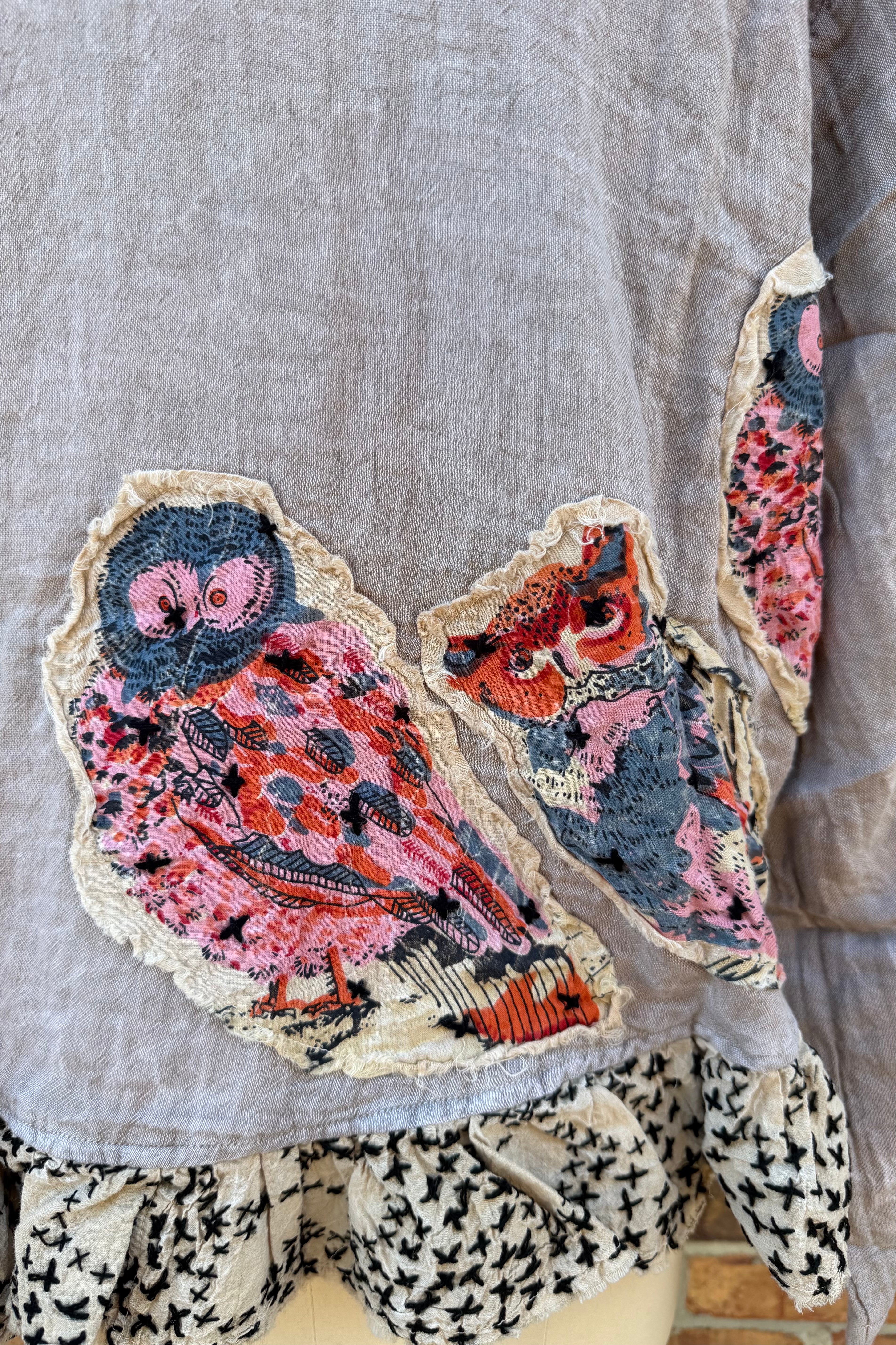 Owl Stitched Up Jacket