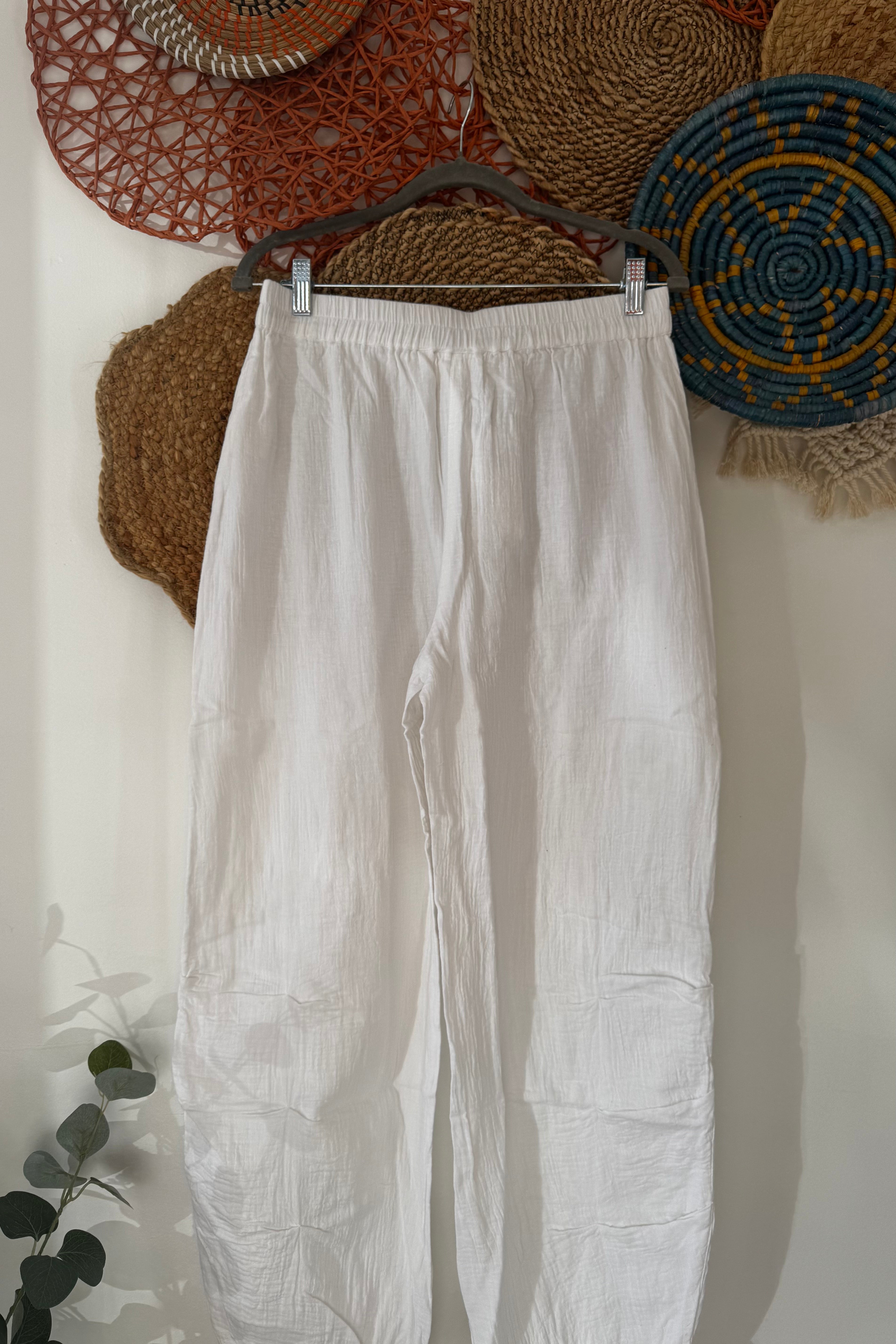 Sale - Paper Lace Cotton Pant