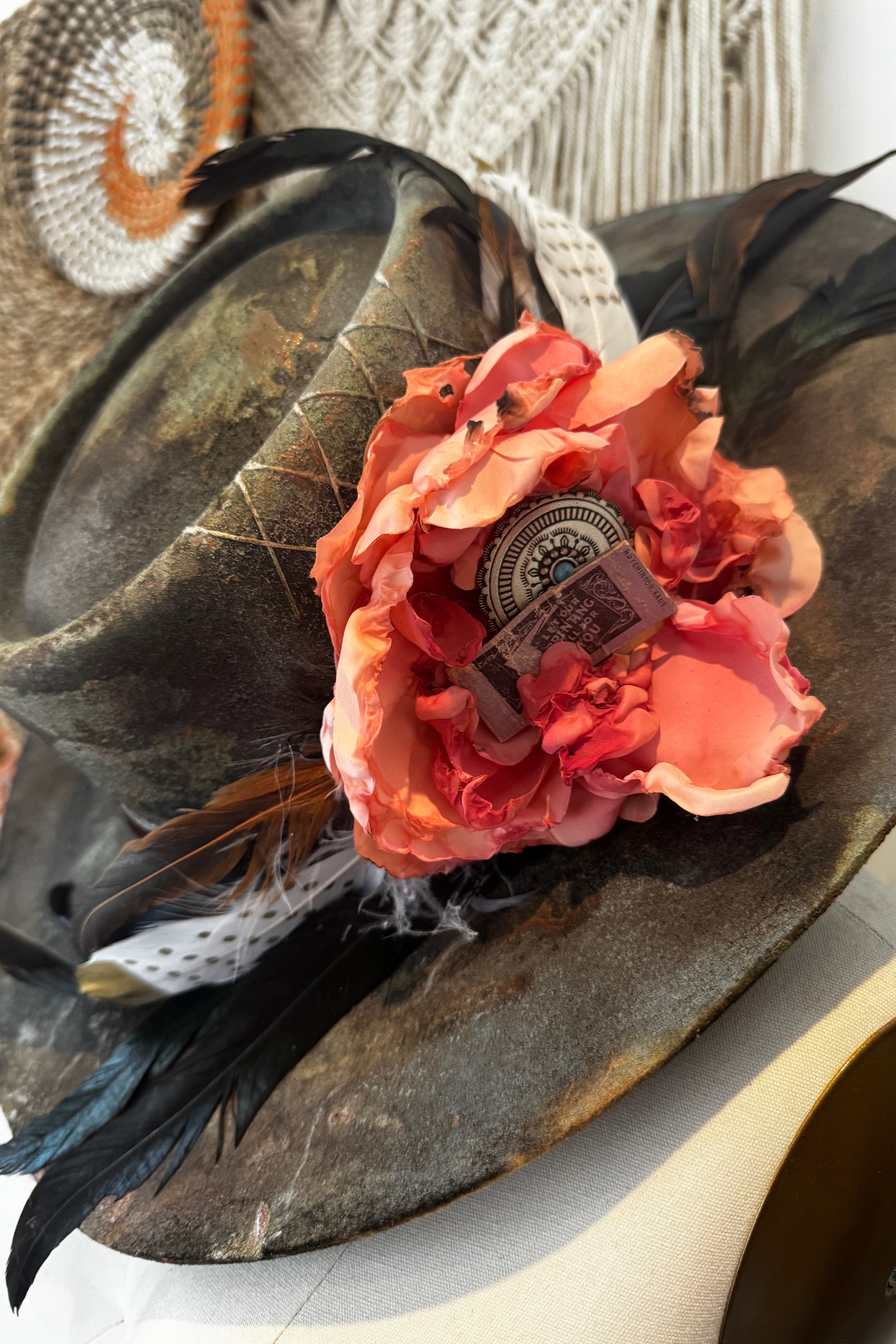 Victoria Lane Statement Feather Cowgirl Hat