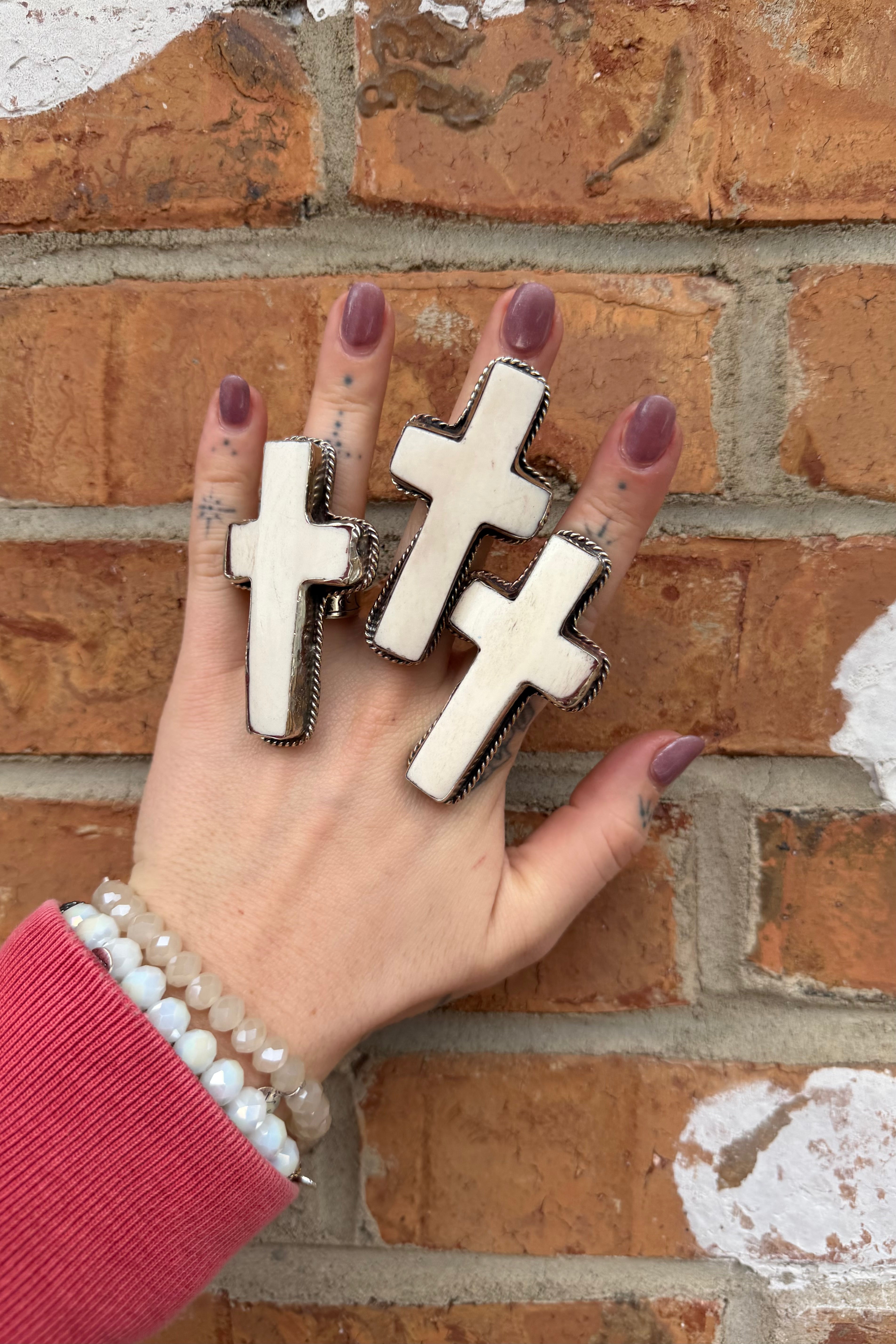 Plain Cross Ring