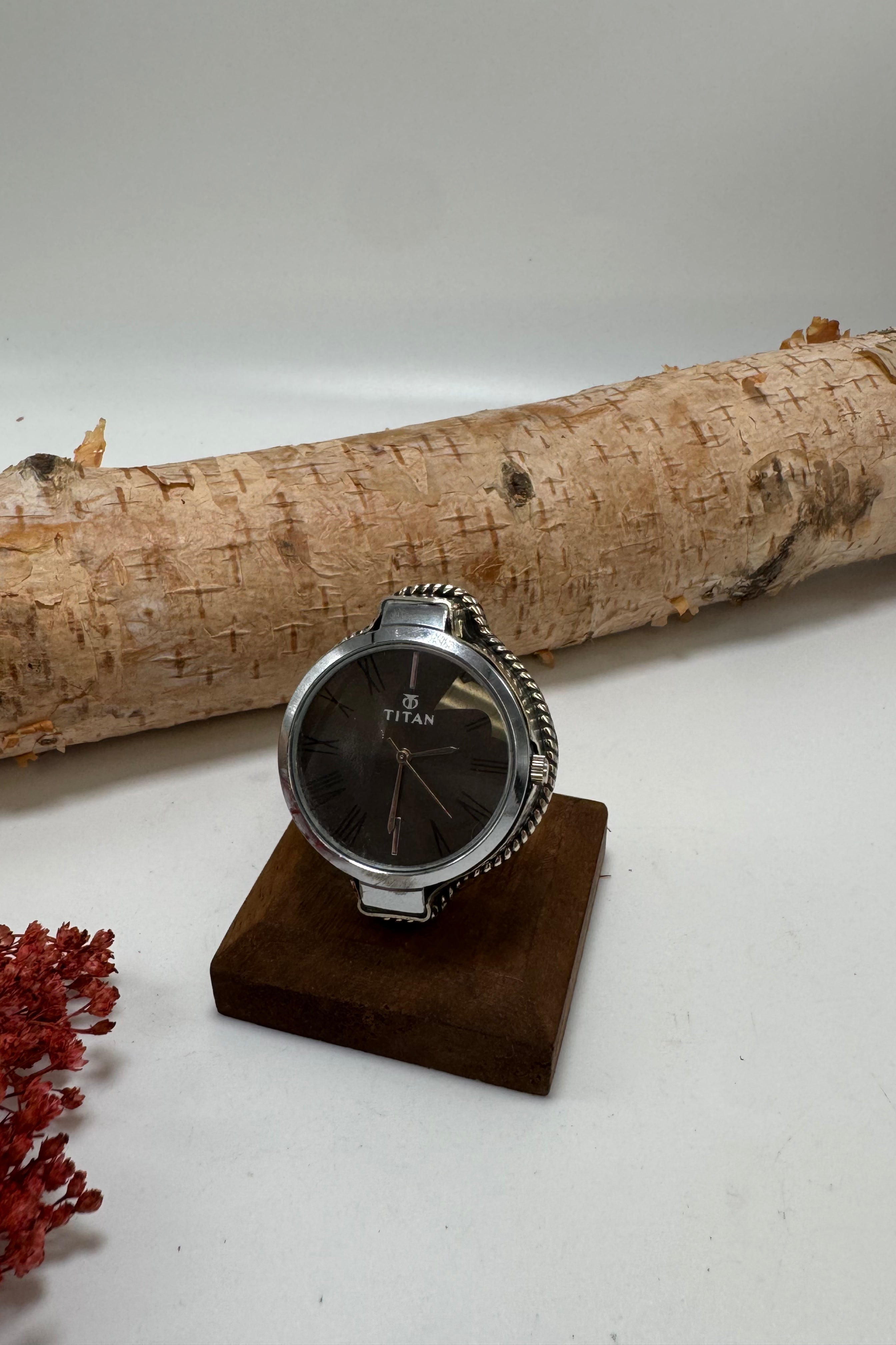 Grey Skies Watch Ring