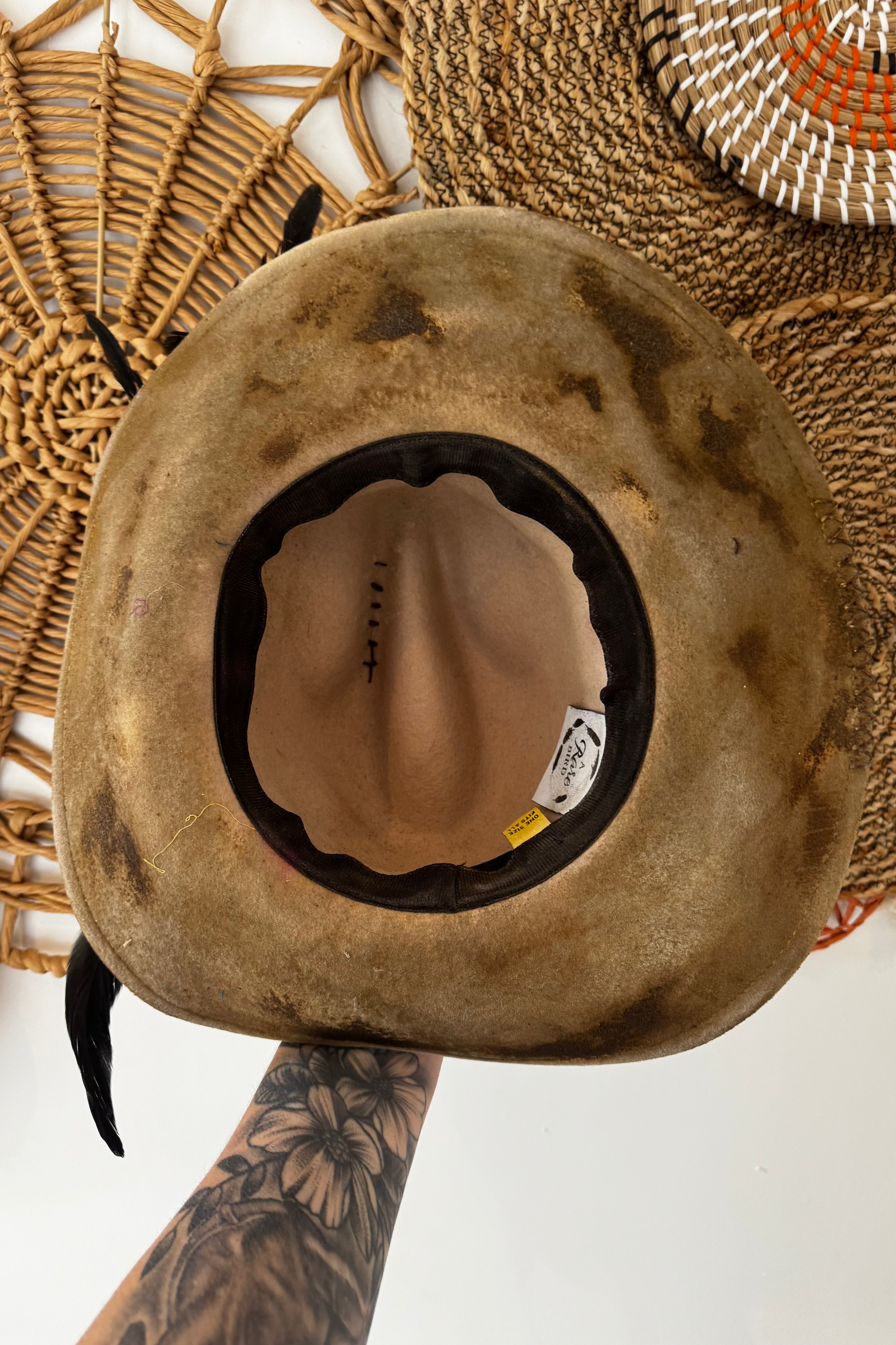 Foxy Lady statement Handmade Cowgirl Hat