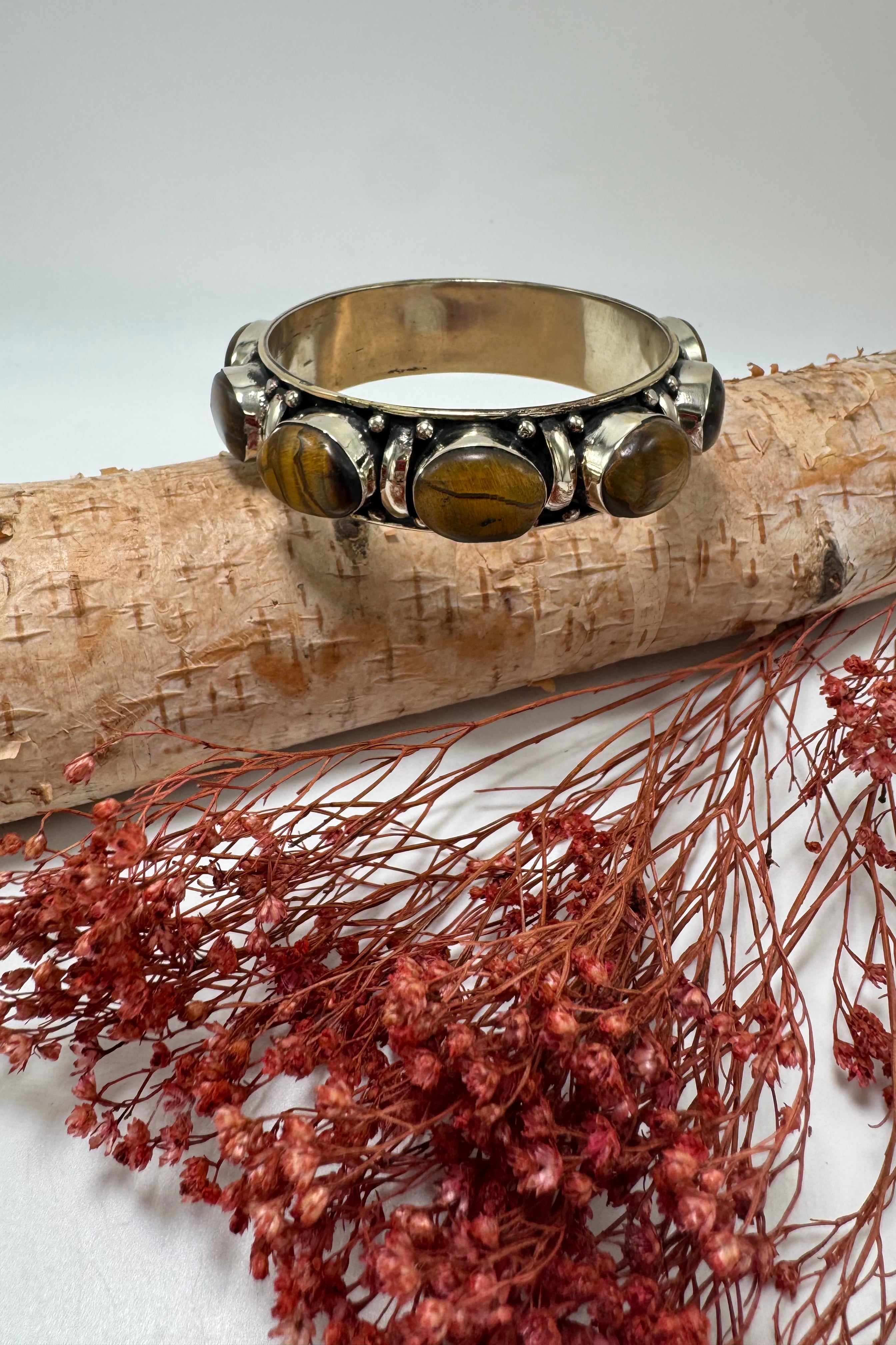 Stackable Tigers Eye Bracelet