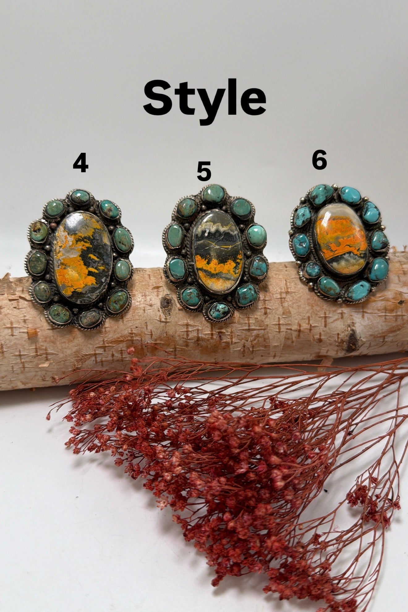 Bumblebee Turquoise Ring