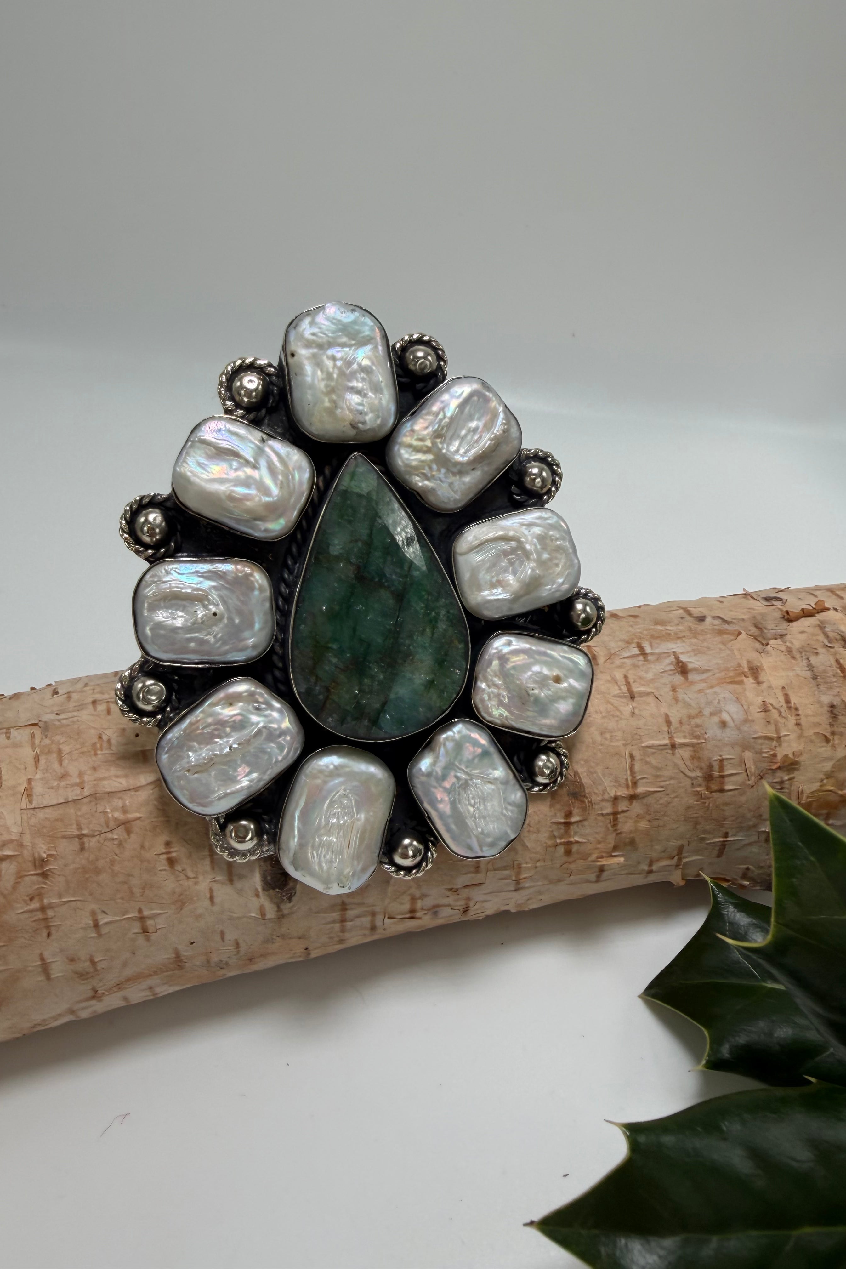Emerald Throne Ring