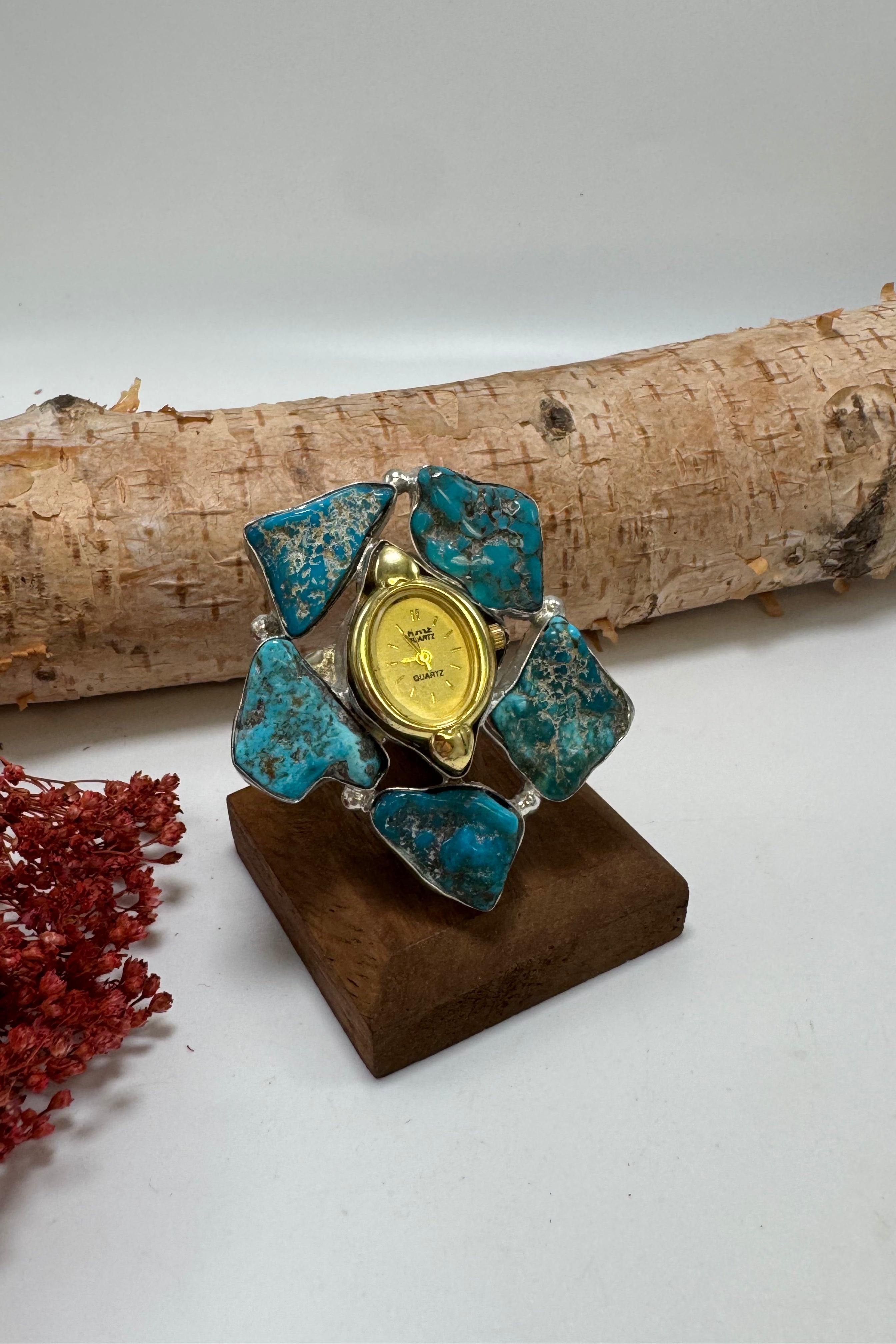 Blue Marine Time Ring