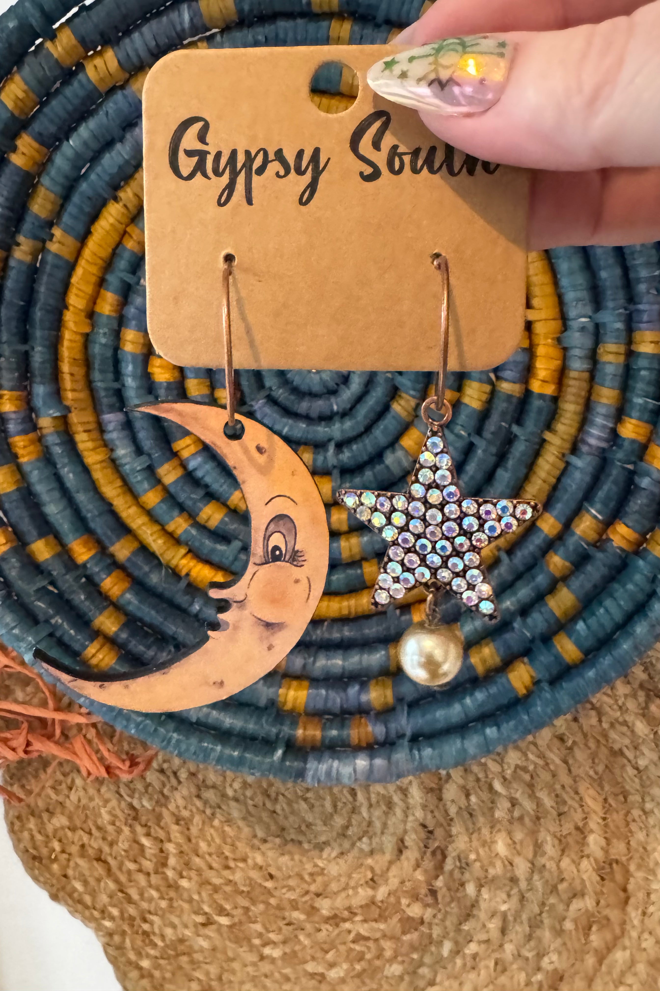 Star & Moon opposites Earring