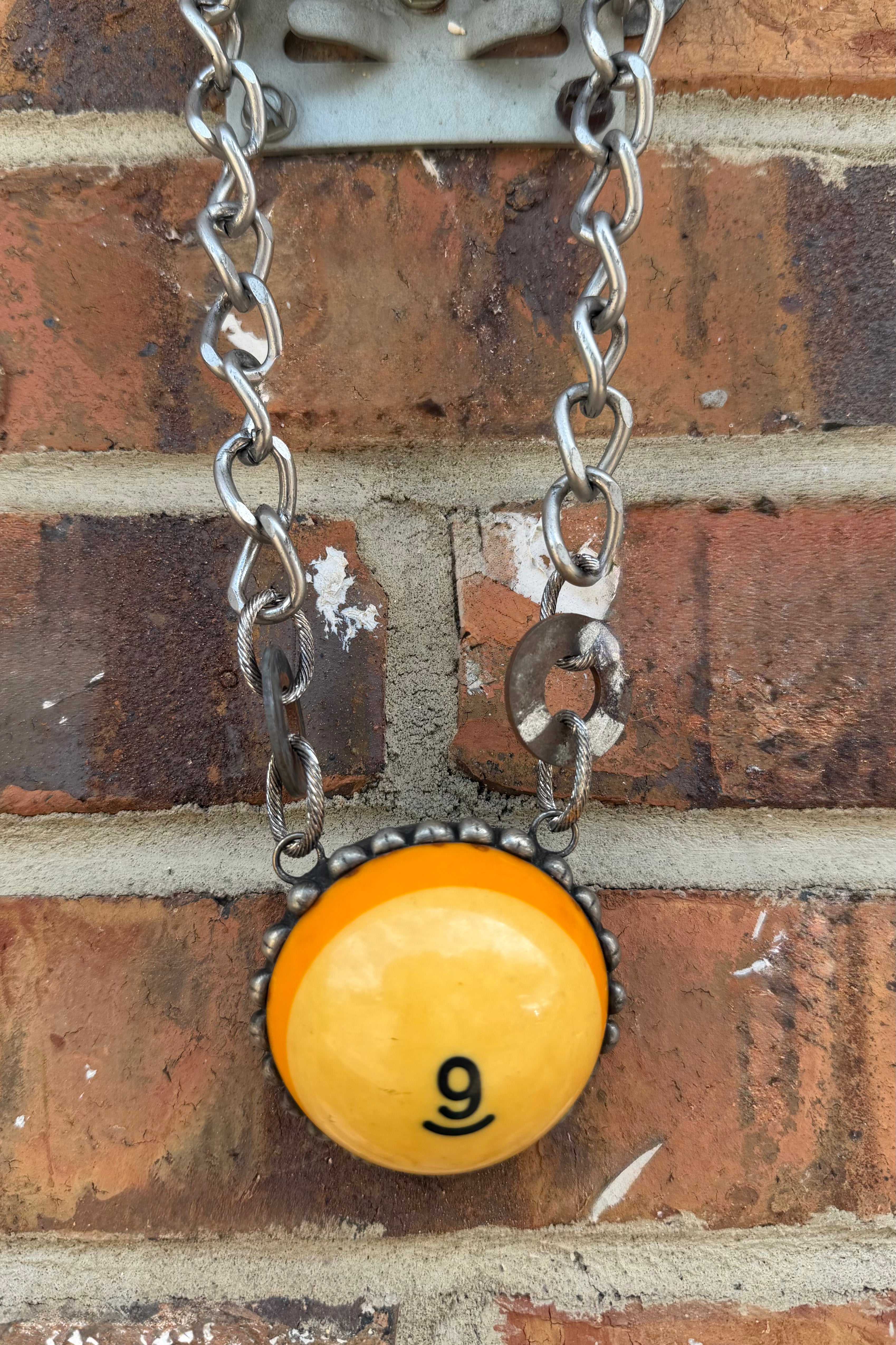 Large Pool Ball Necklace
