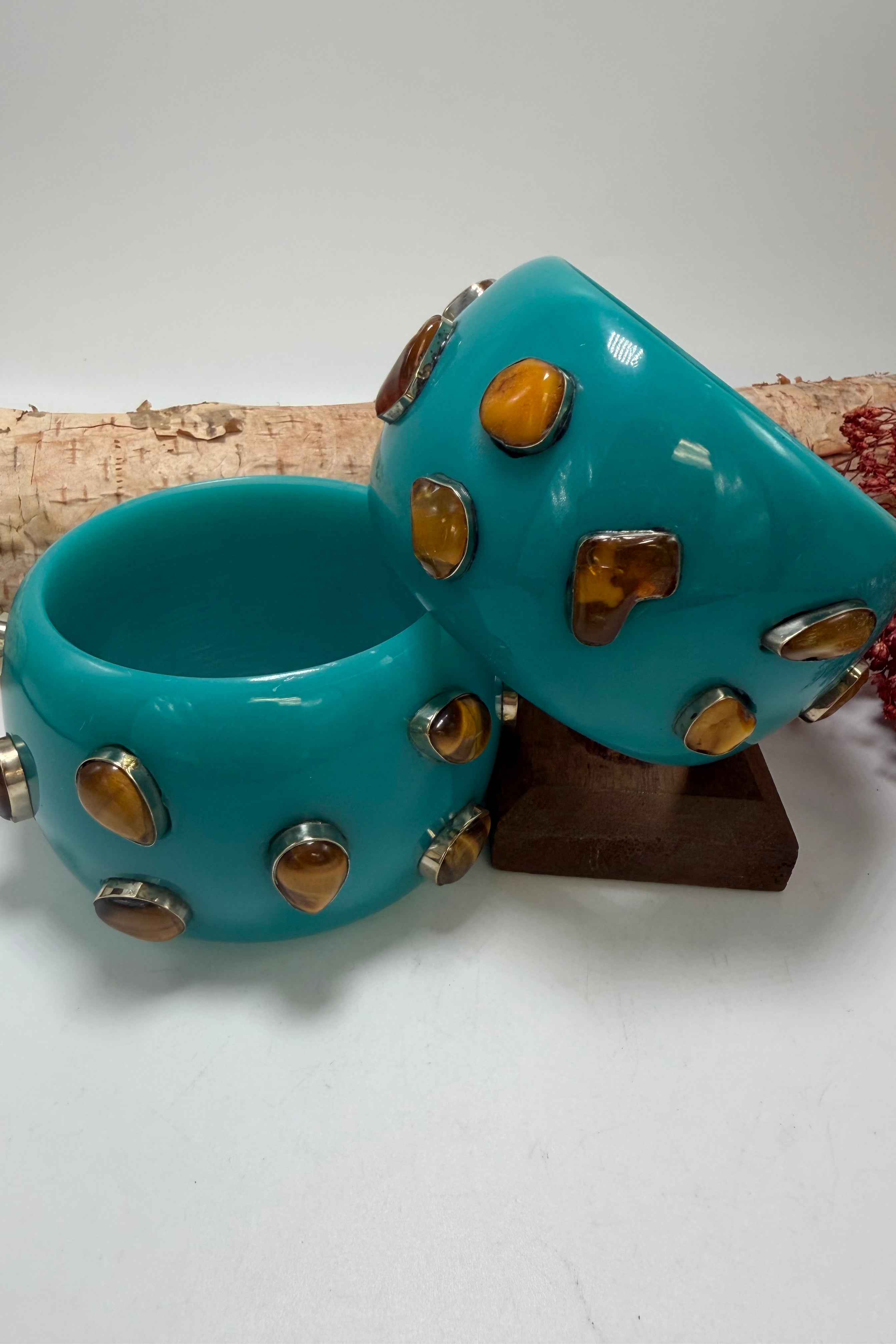 Feeling Blue Bangles