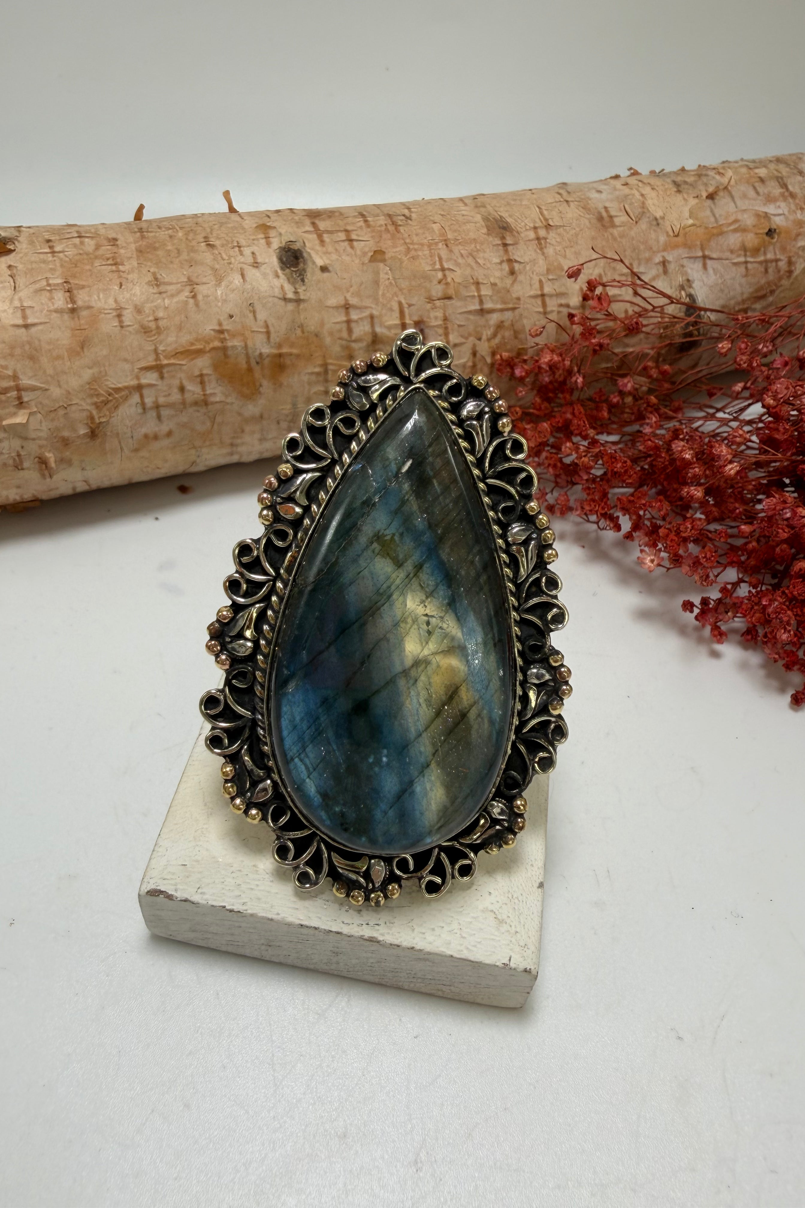 Take Off Tear Drop Ring