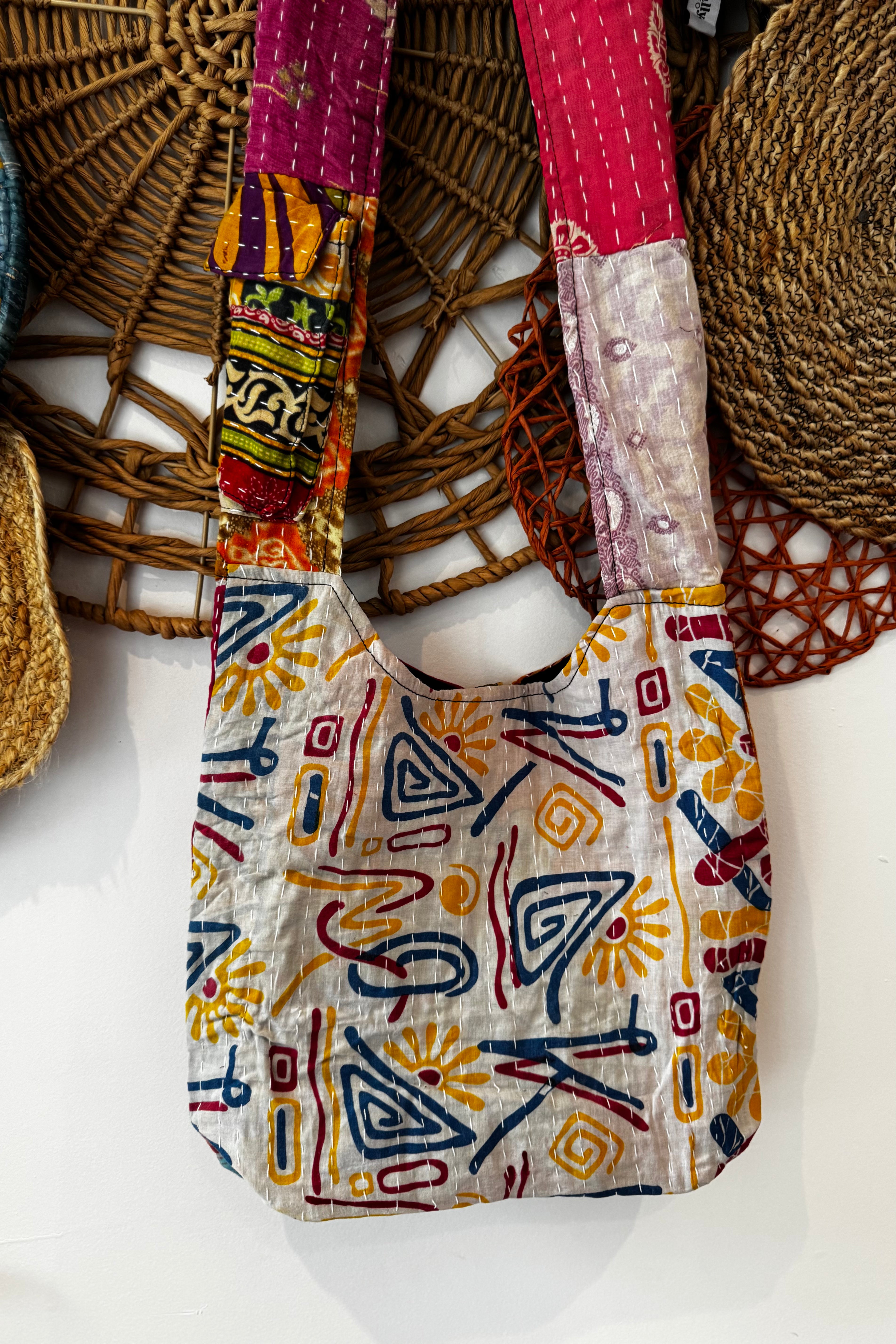 Patchwork Hobo Bag Combo C