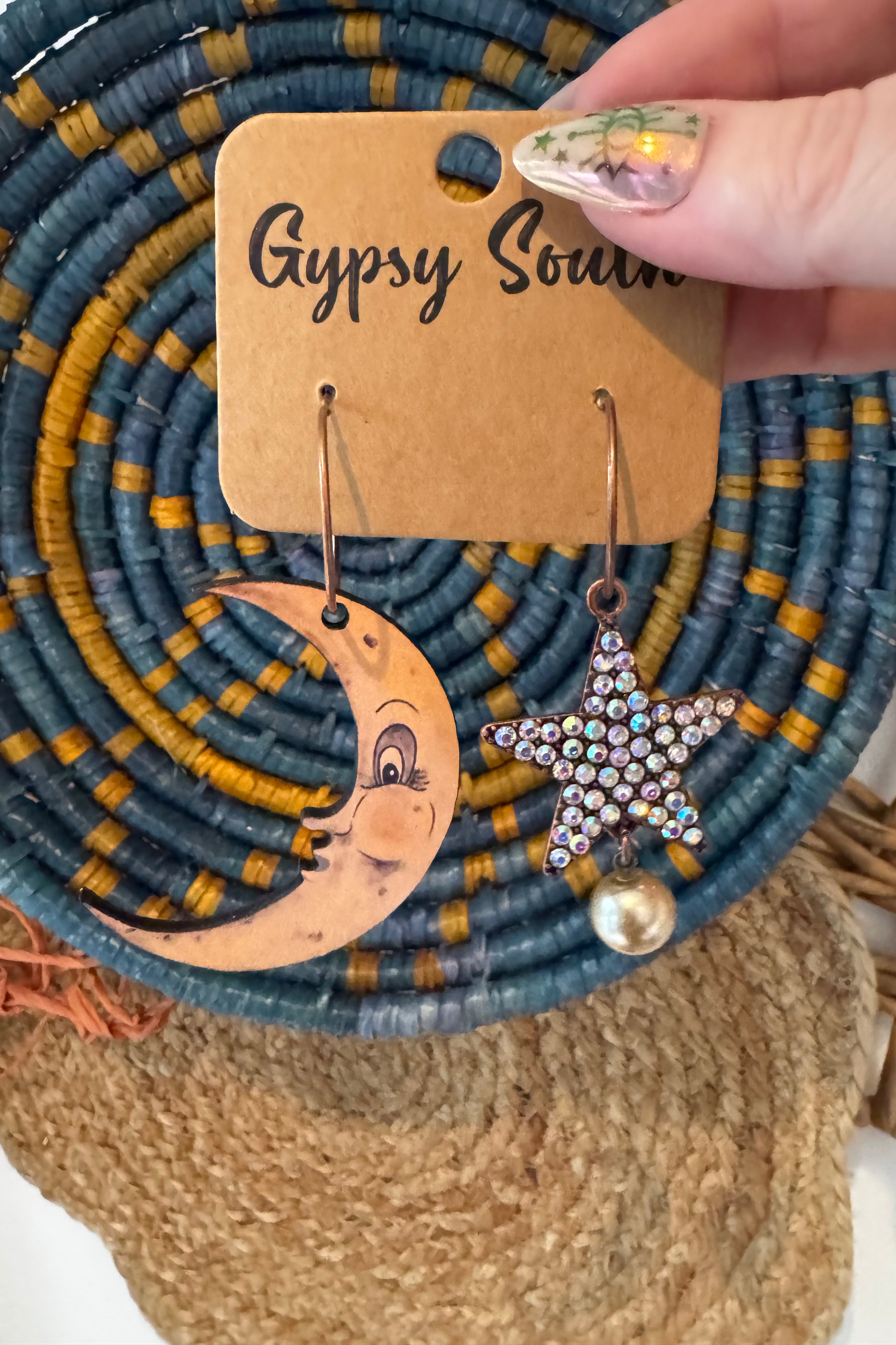 Star & Moon opposites Earring