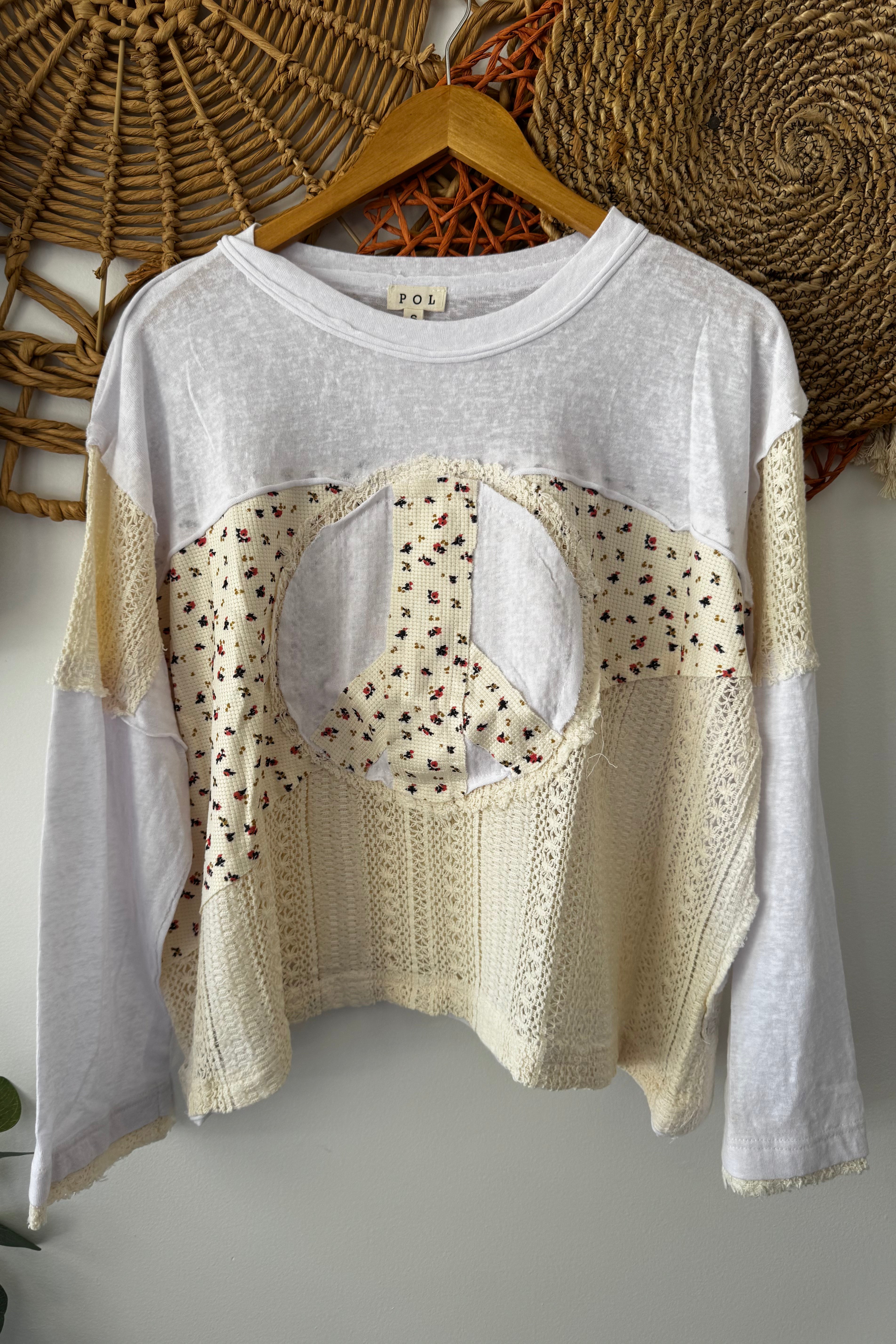 Peace & Love Easy Layering Top