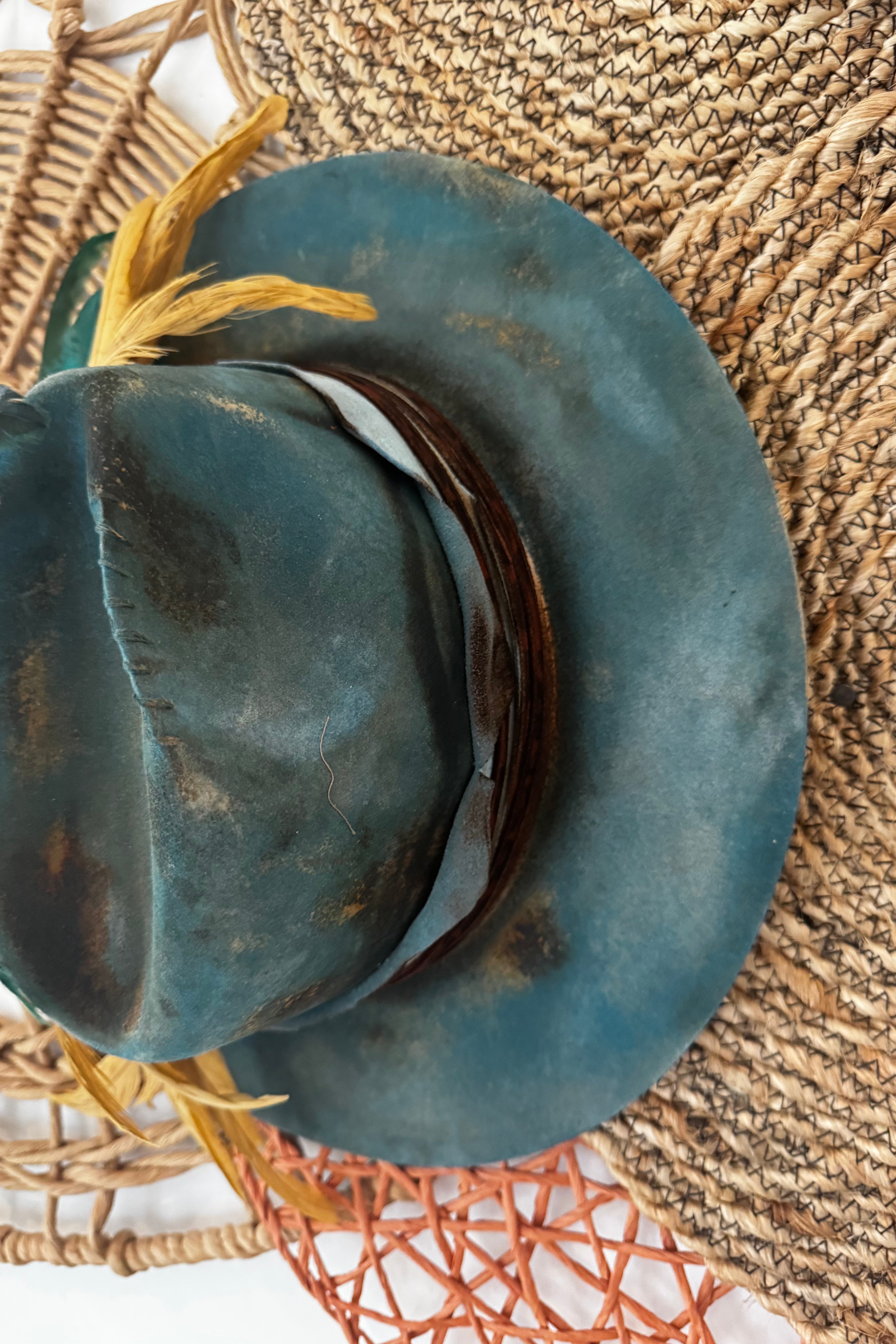 Janette Blue Steel Statement Cowgirl Hat