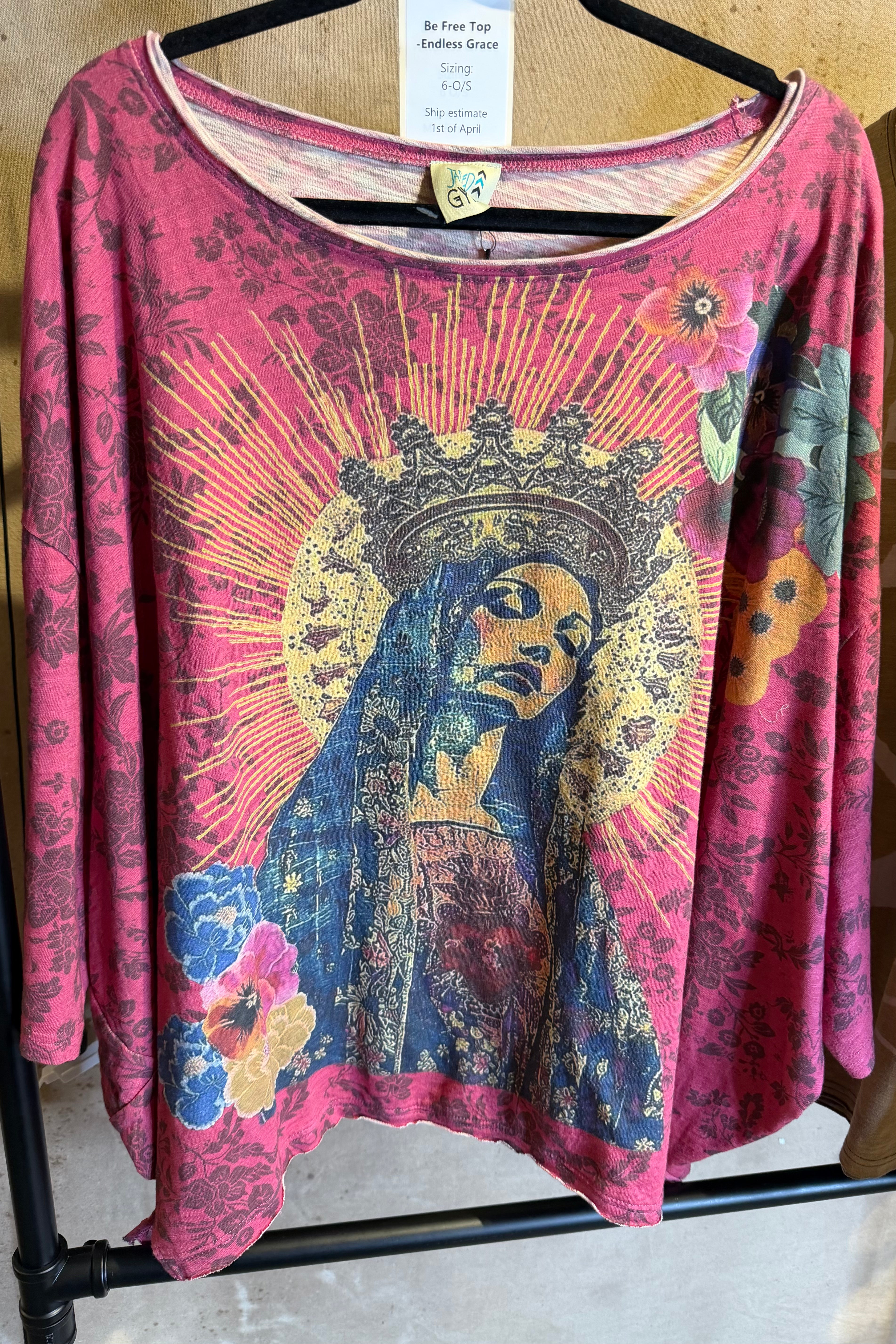 PRE ORDER Ships beginning of April Be Free Top Patience