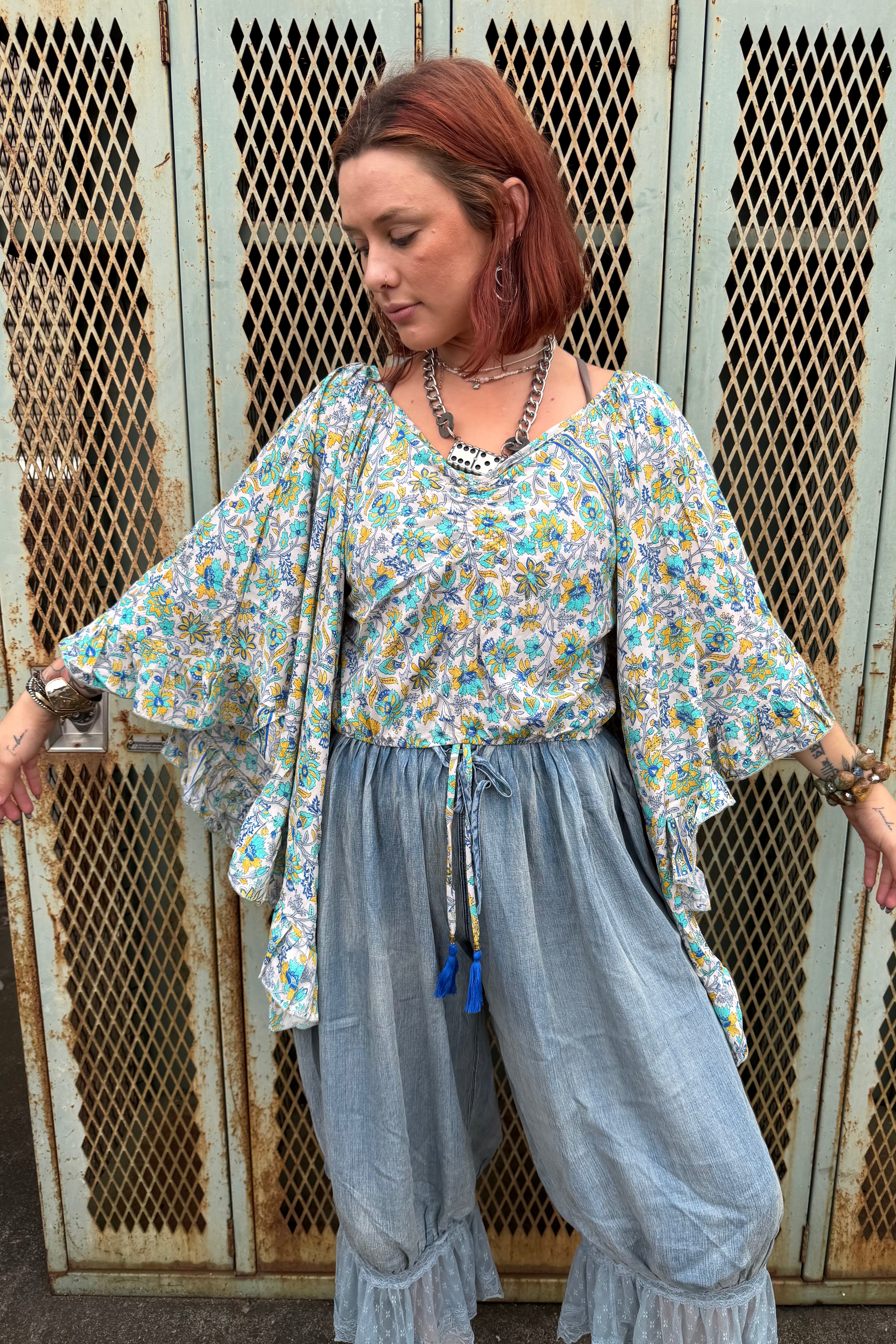 Alluring Romance Bloomers - Chambray : ONE SIZE