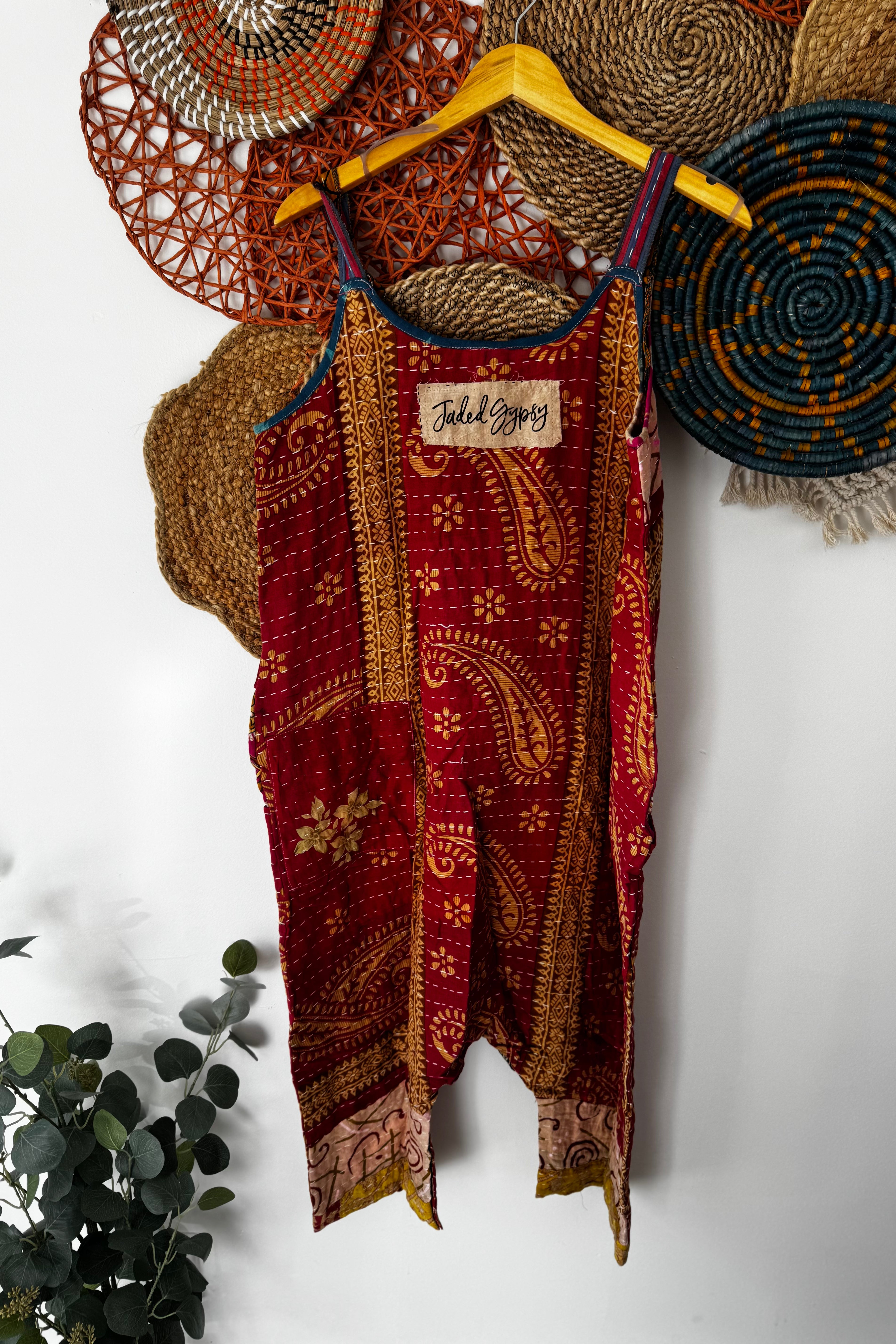 Kantha Sunrise Romper Combo F