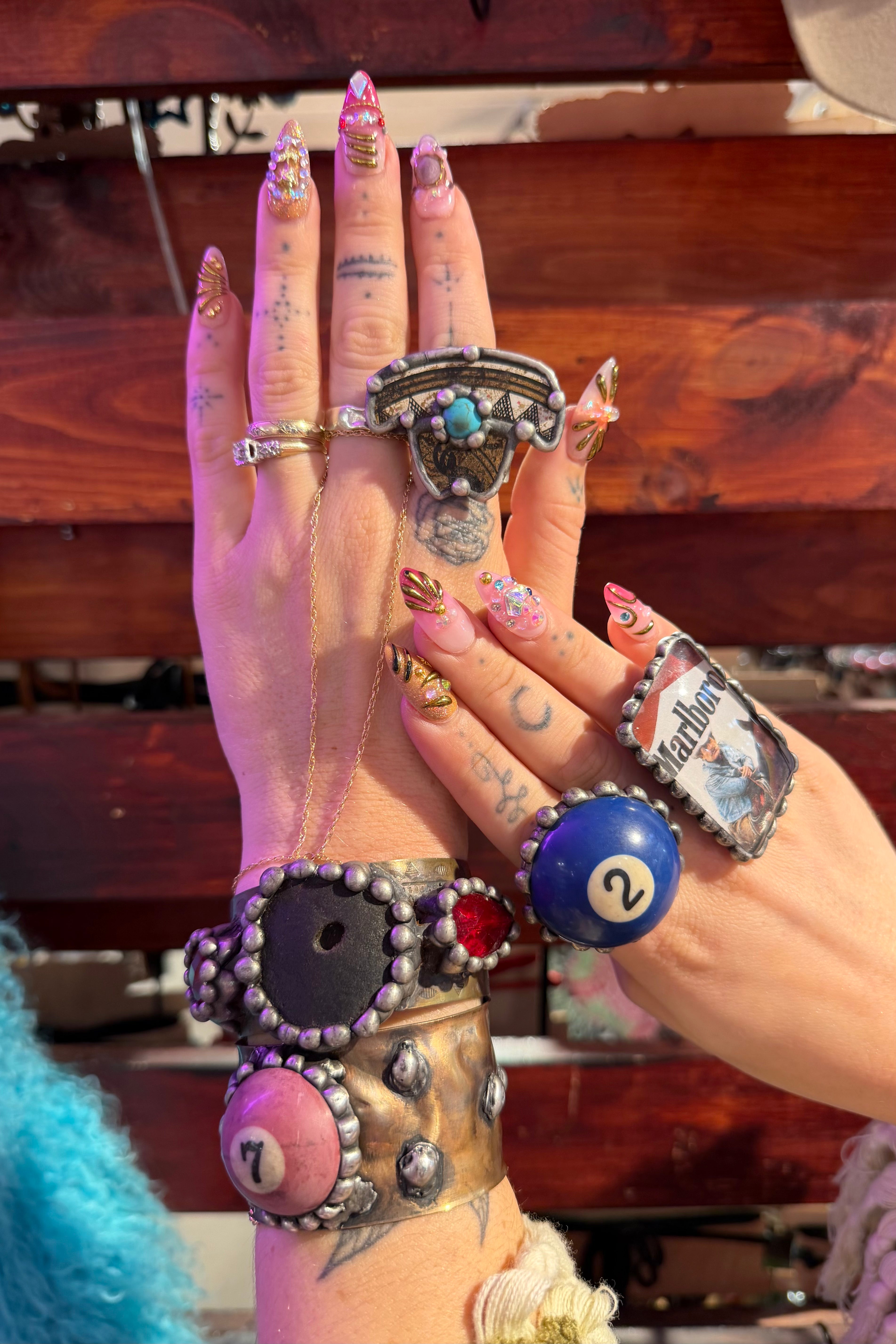 Pool Ball Rings - Medium