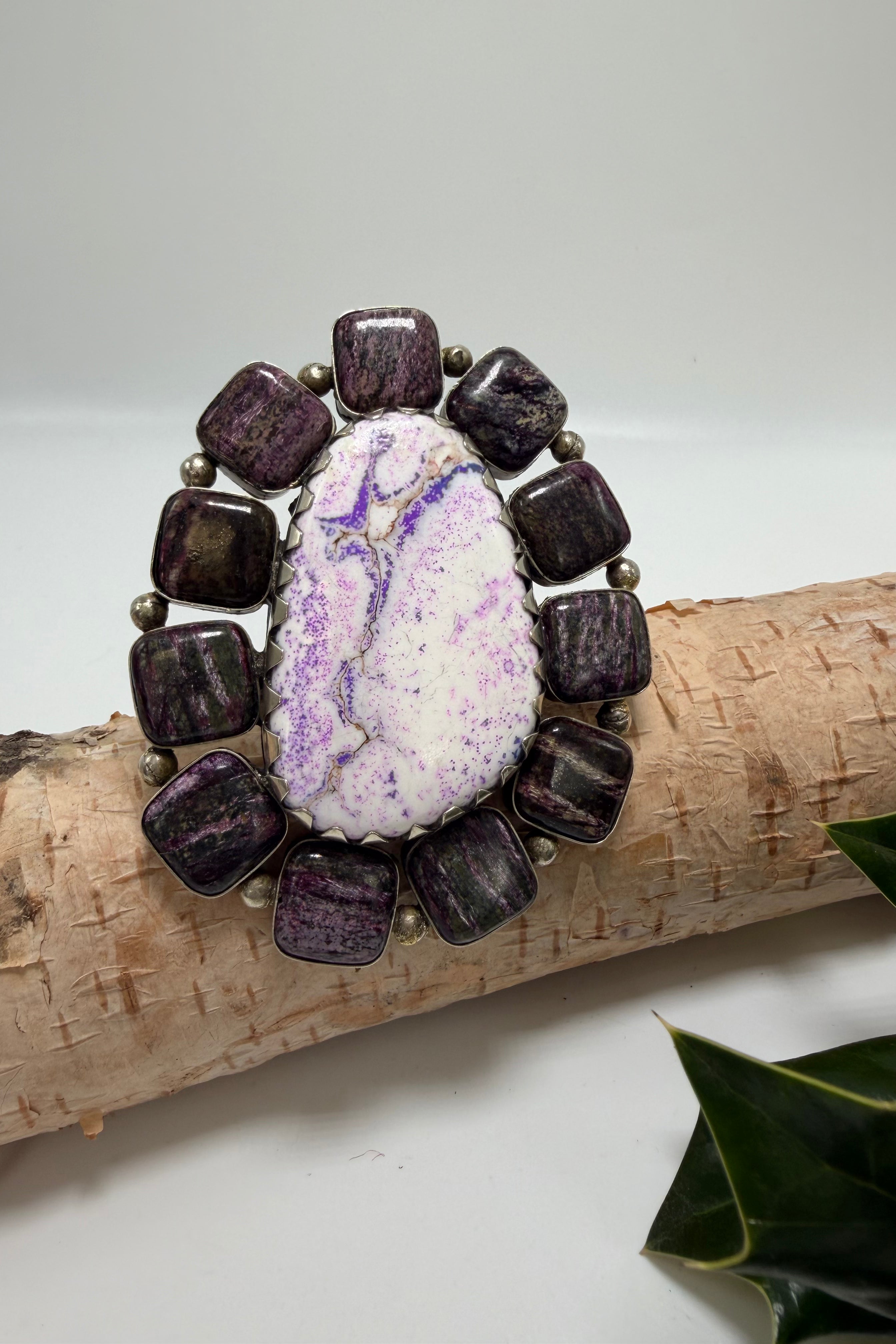 Splattered Purple Ring