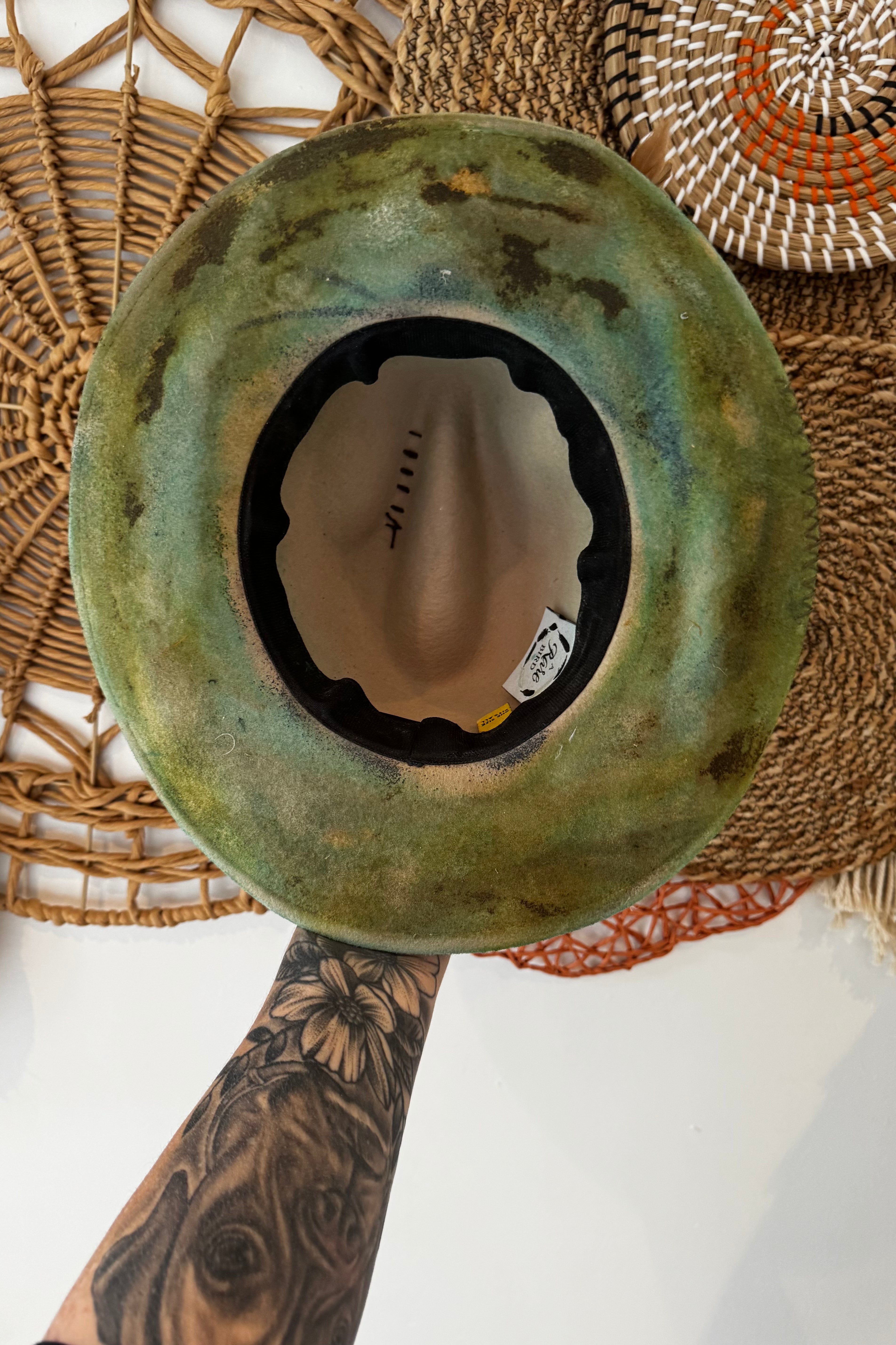Daisy Darling BIG Feather Statement Cowgirl Hat