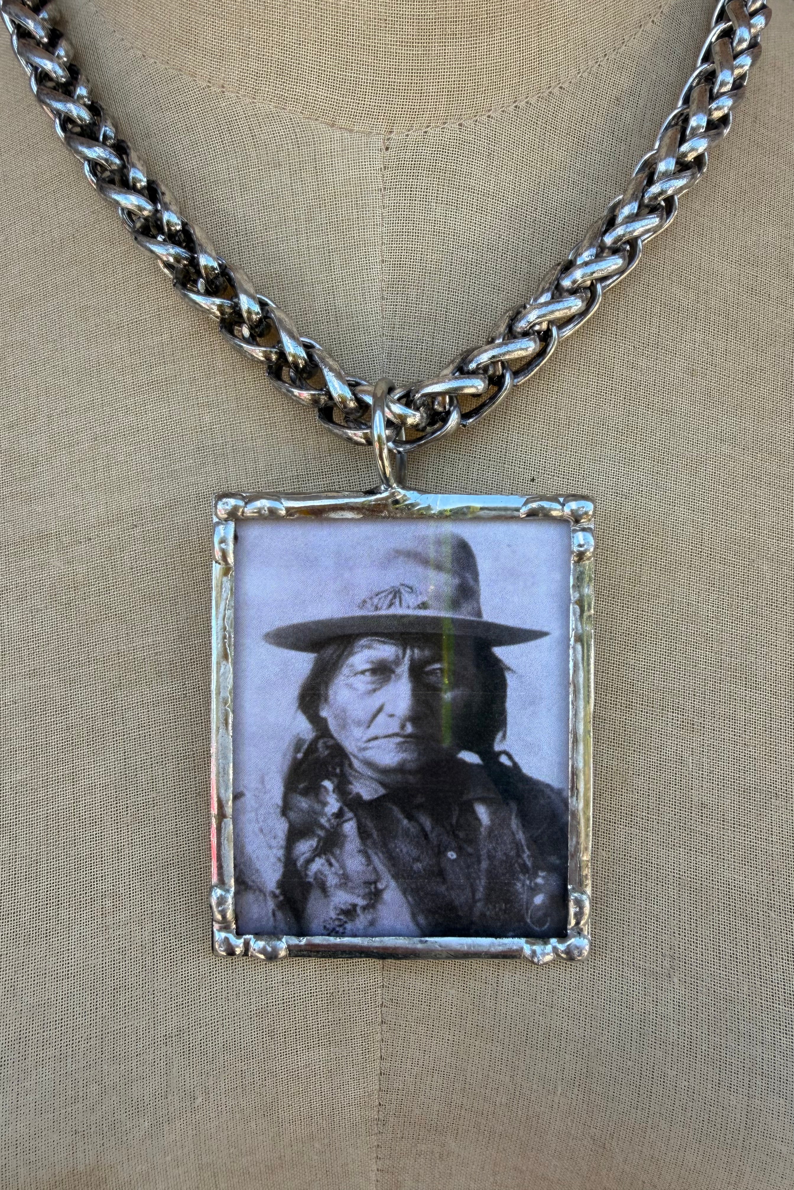 Chief Portrait 3 Necklace