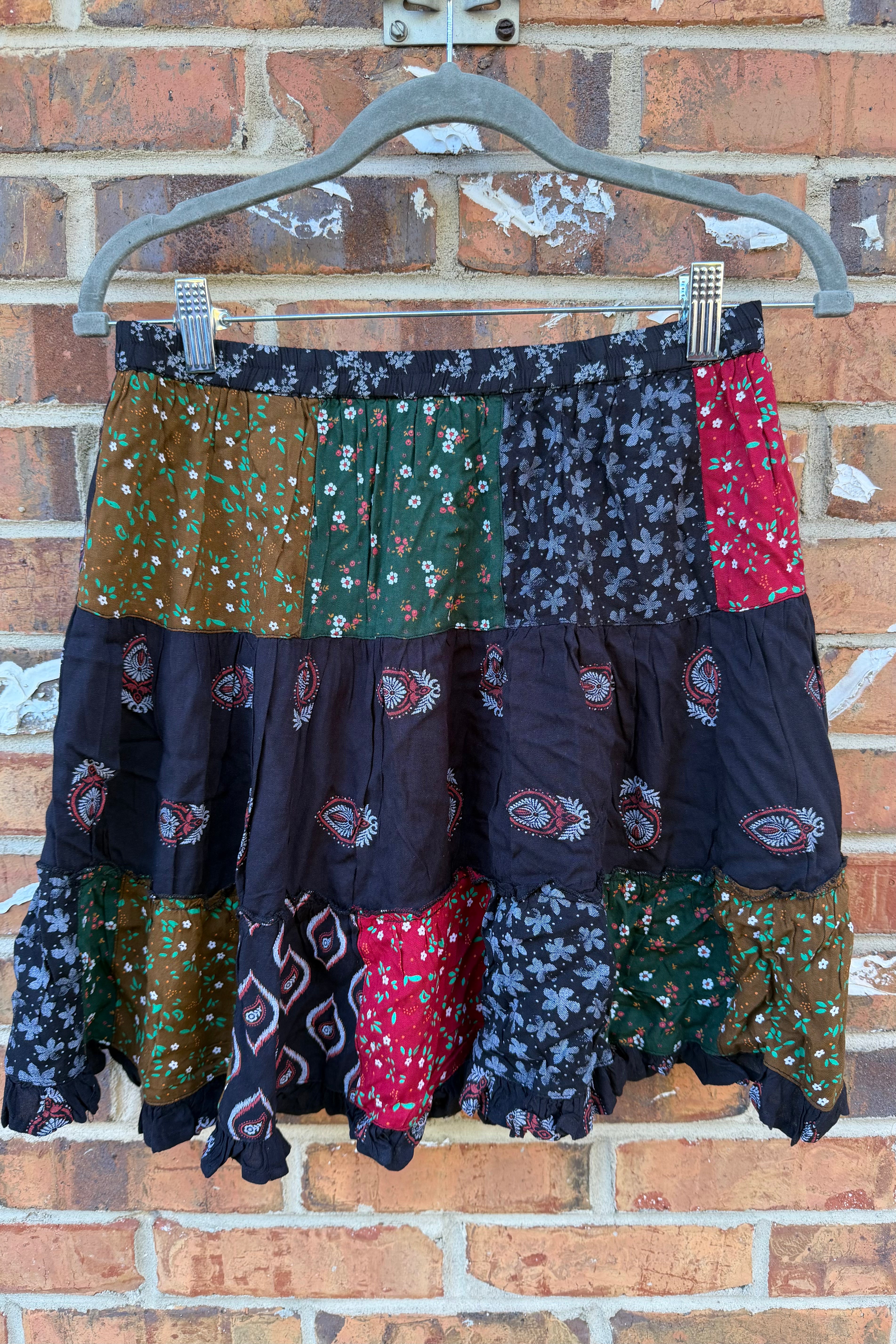 Sale - Mini Skirt Ruffle & Multi Color