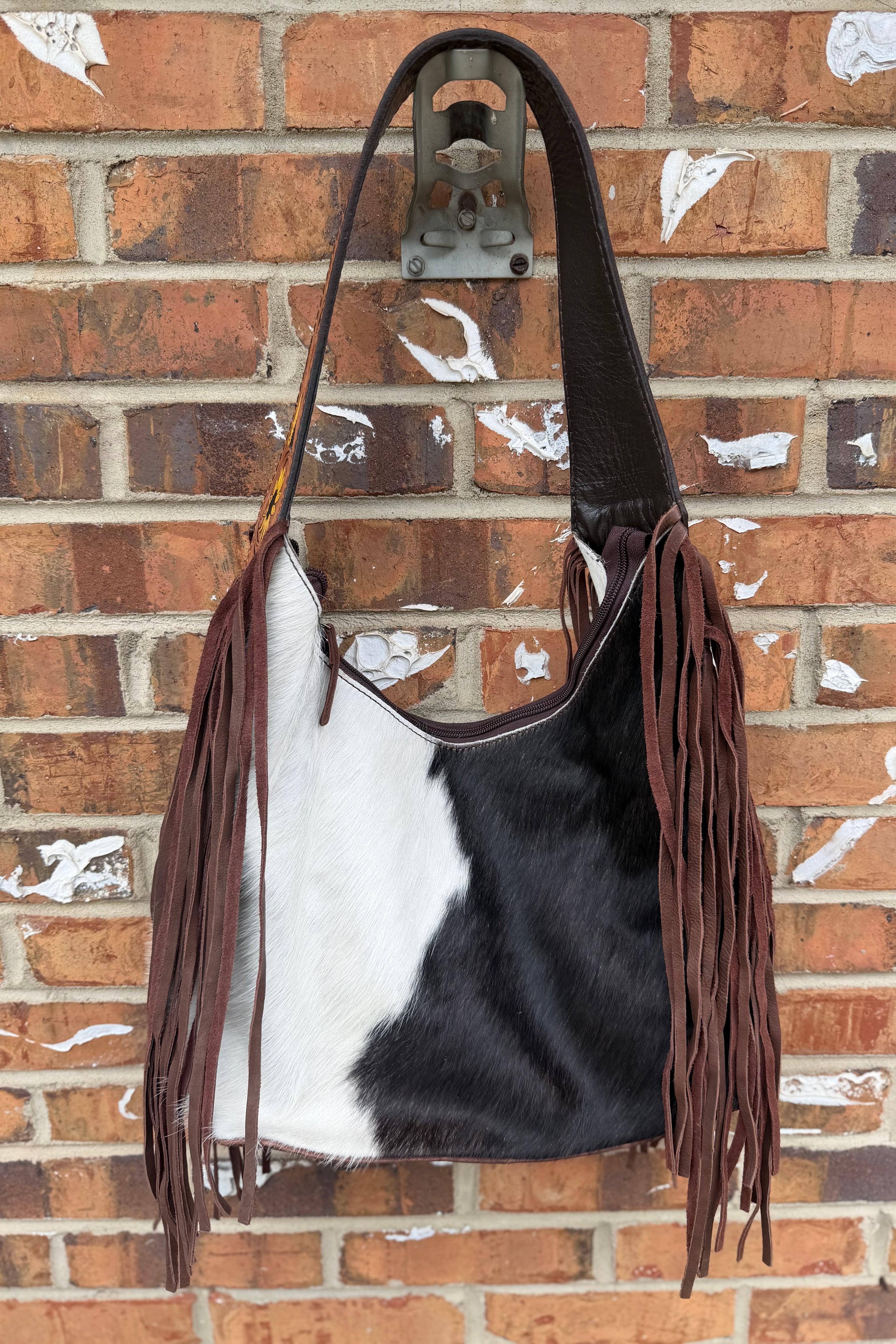 The Eliza Hobo Hair On Bag