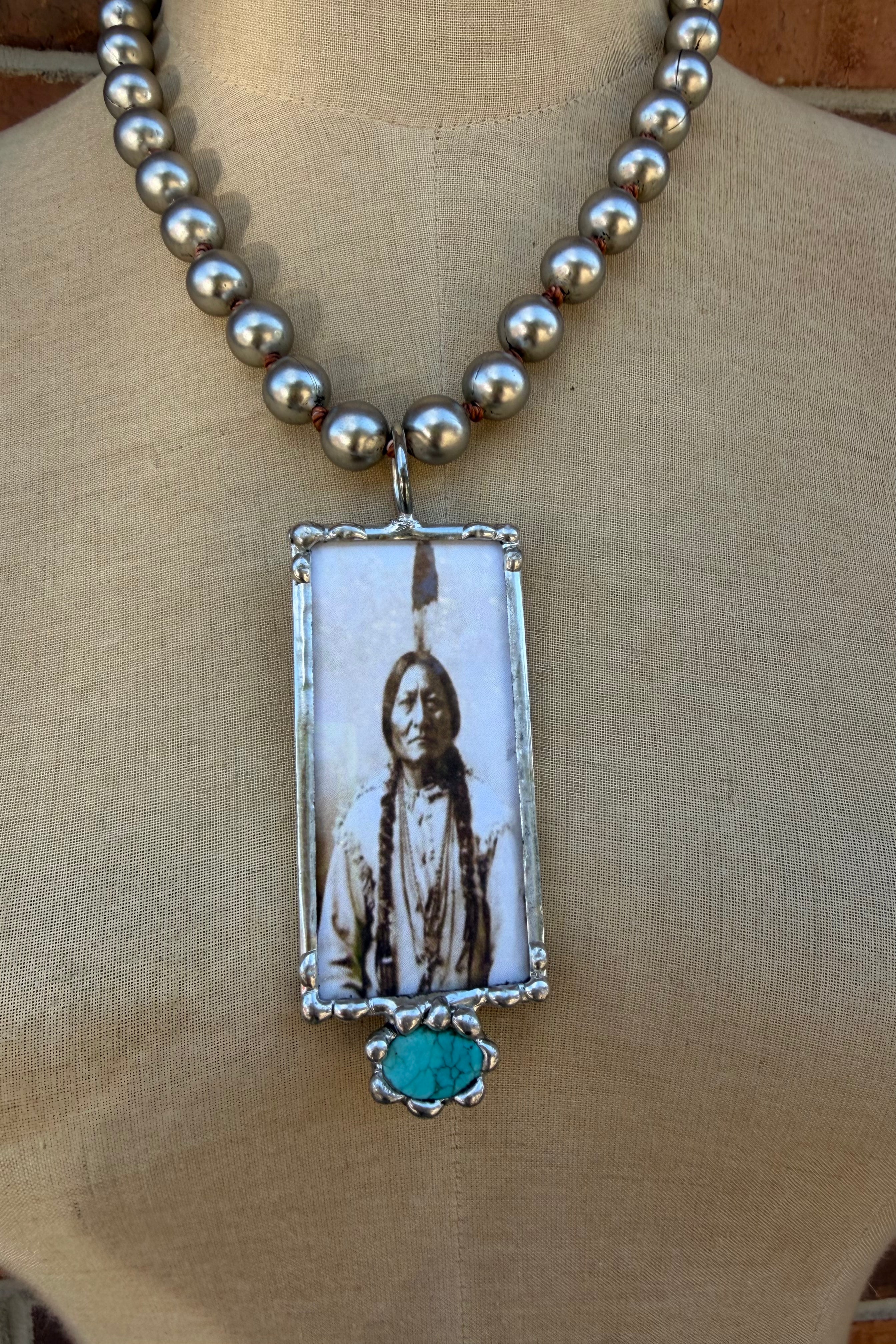 Chief Portrait Necklace