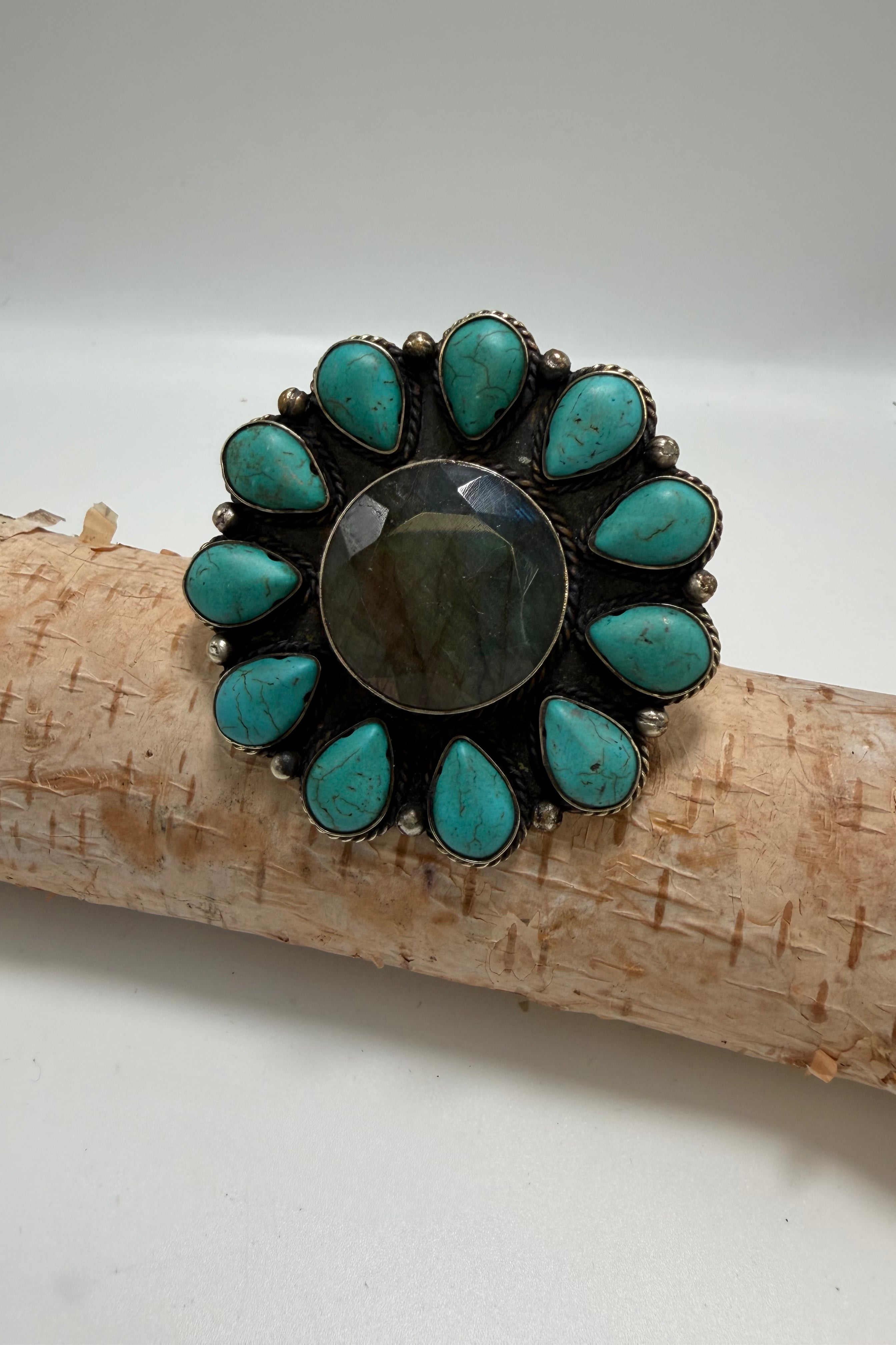 Sale - Circles in Blue Ring