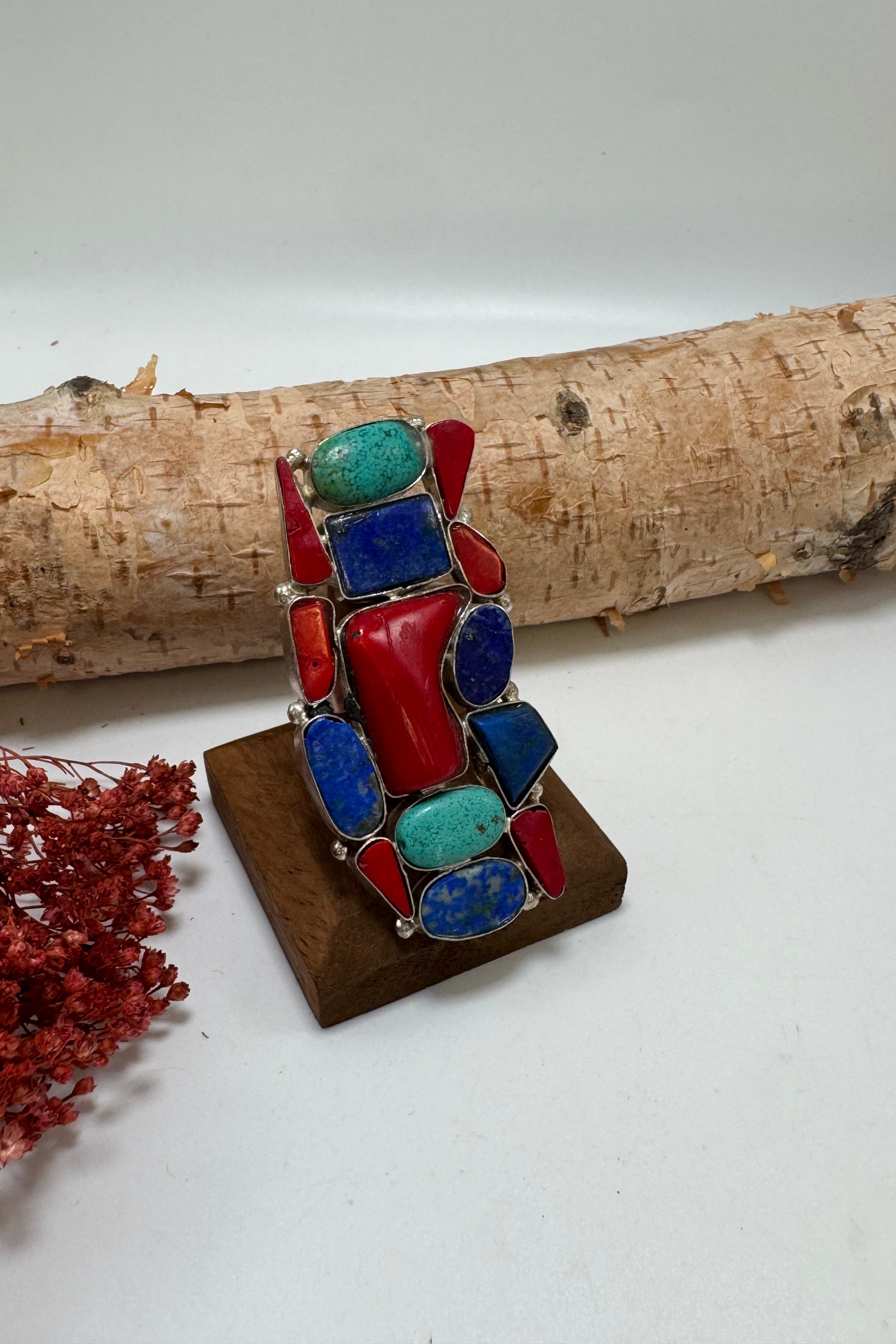 Sunburst Stone Ring