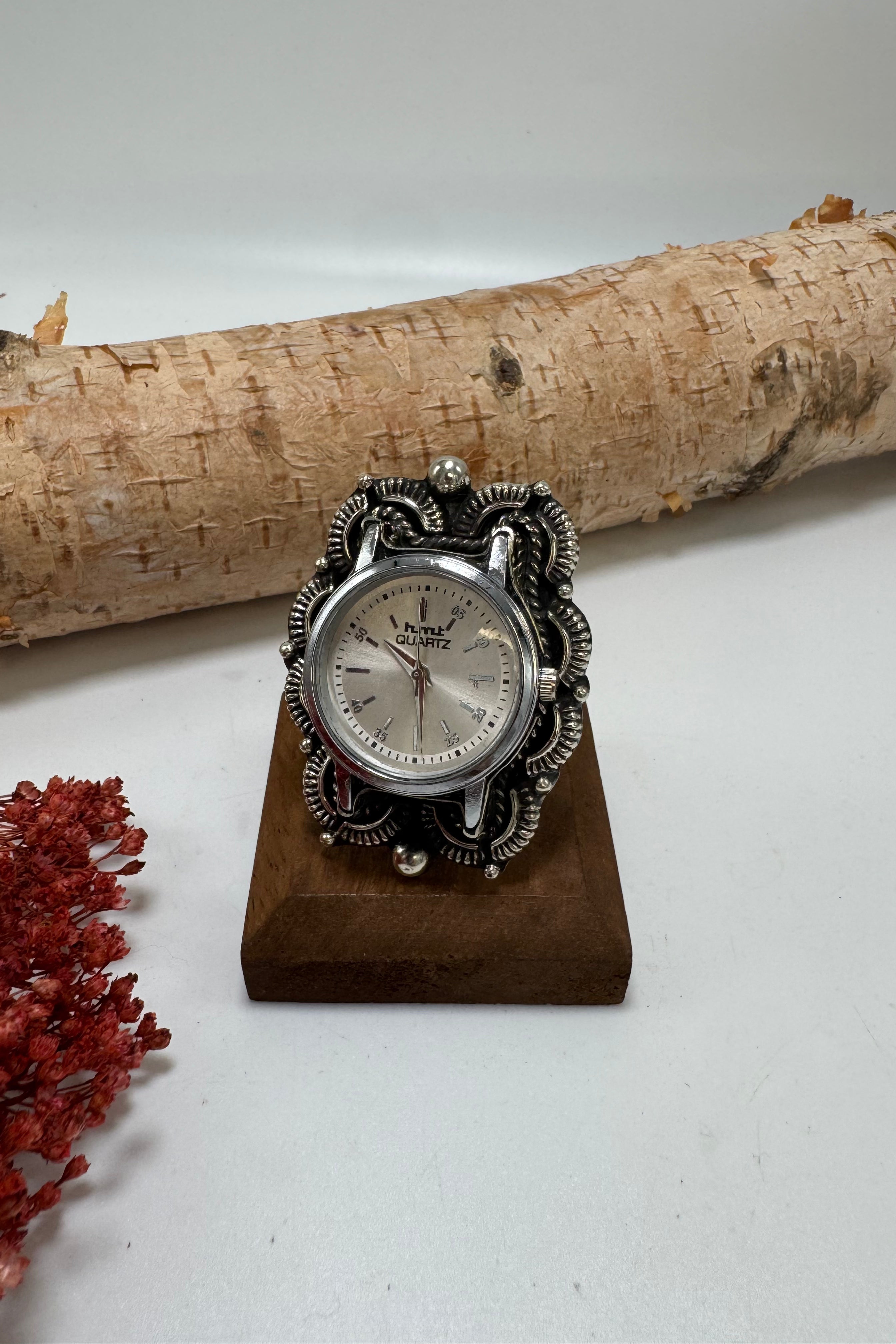 Clearly on Time Watch Ring
