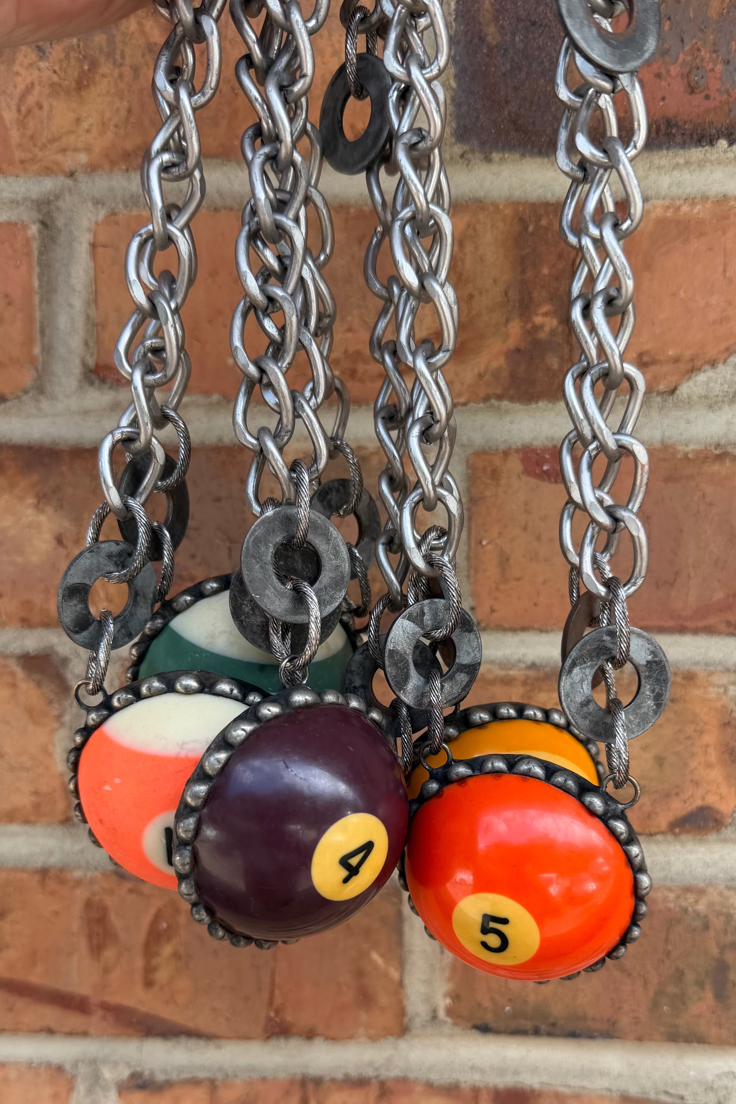Large Pool Ball Necklace