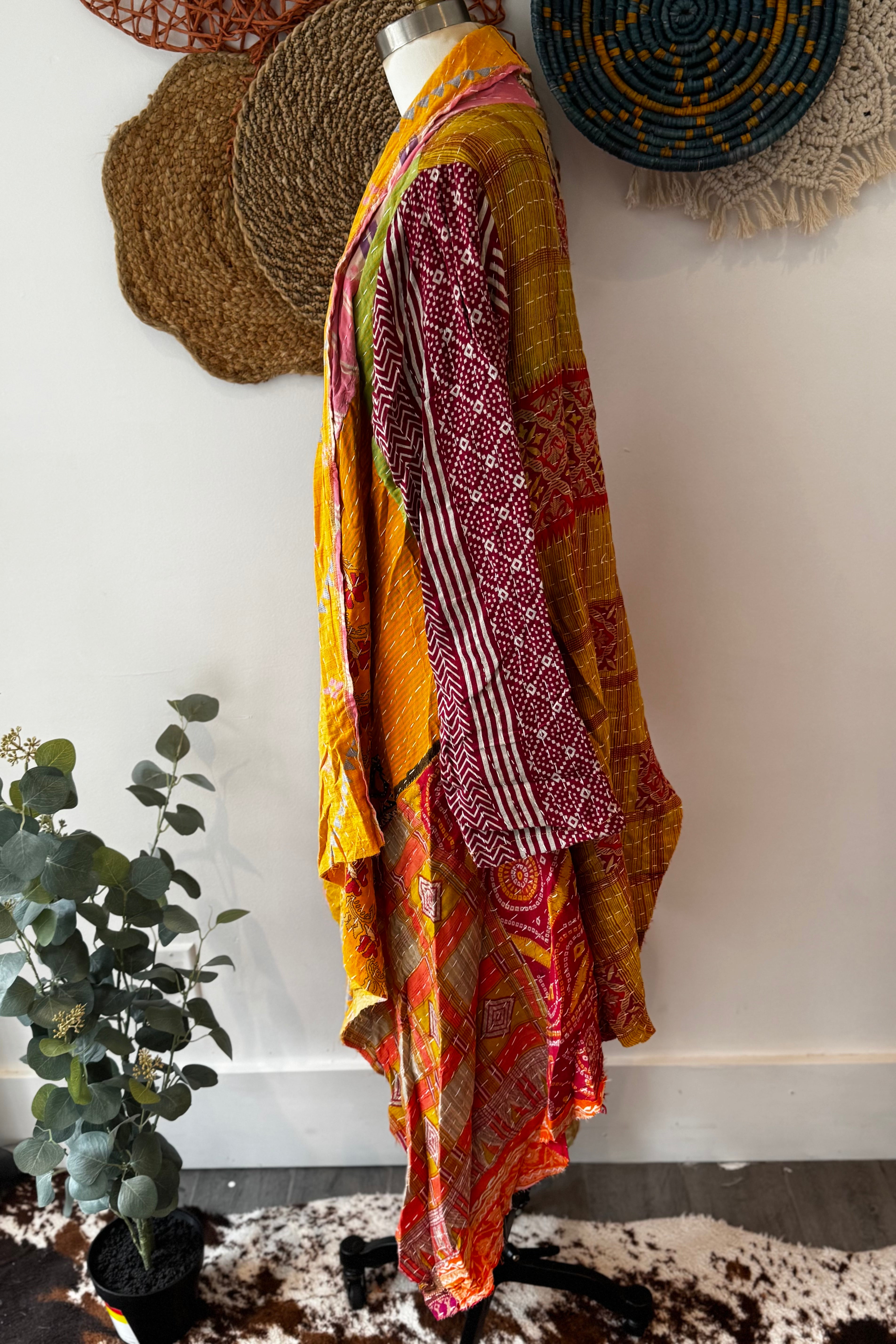 Kantha Sunrise Duster Combo G