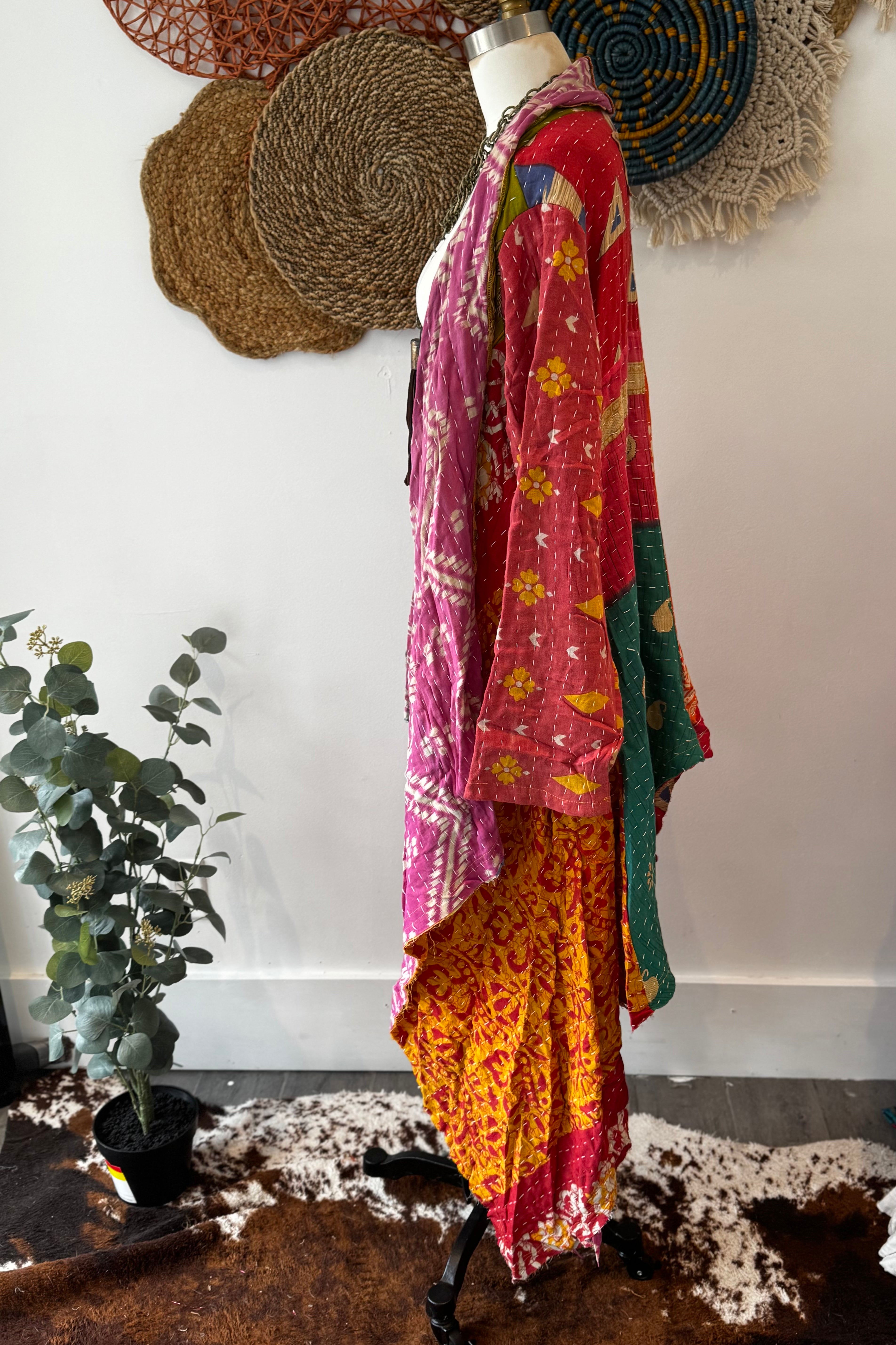 Kantha Sunrise Duster Combo H