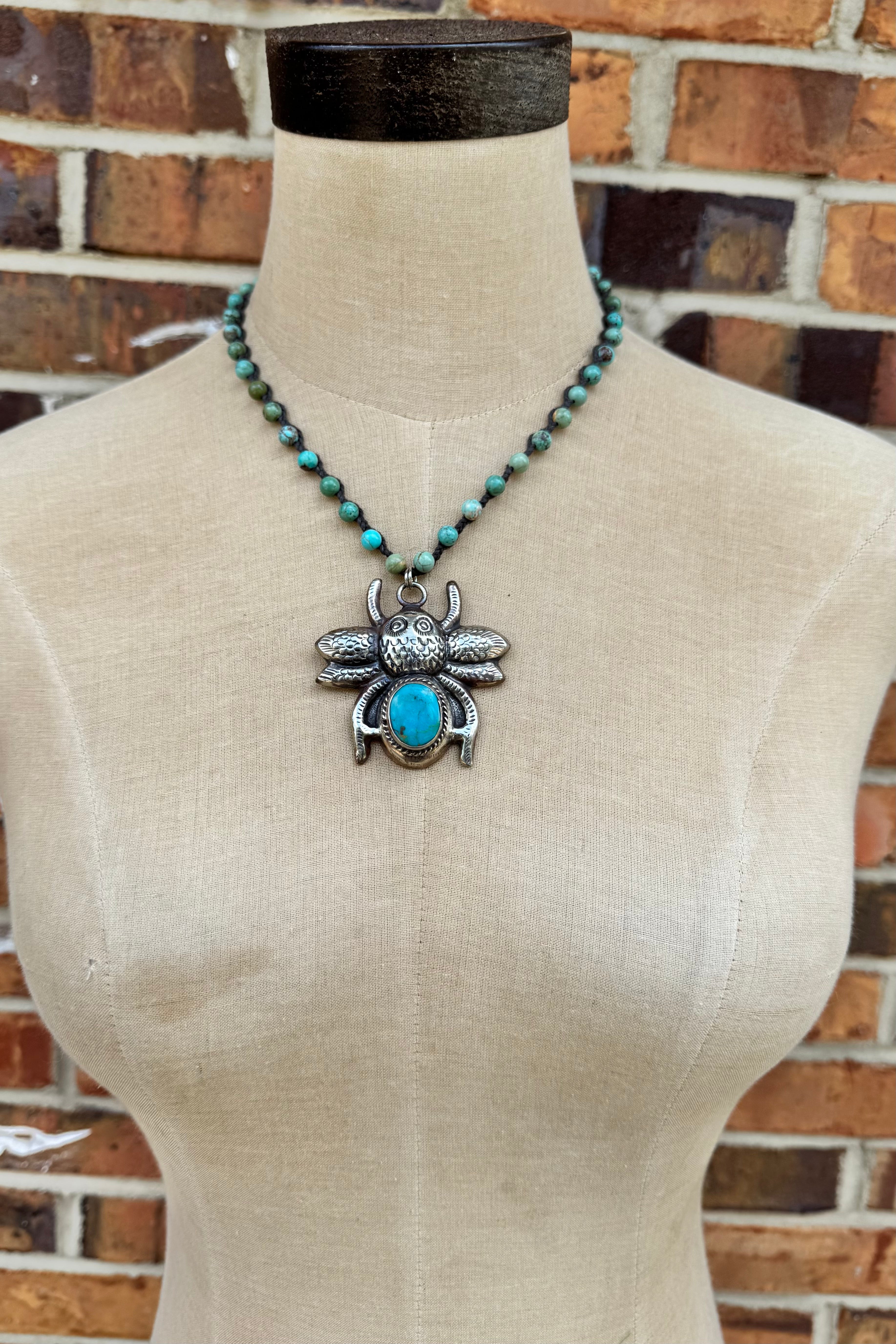 OOAK Bugging Out Necklace