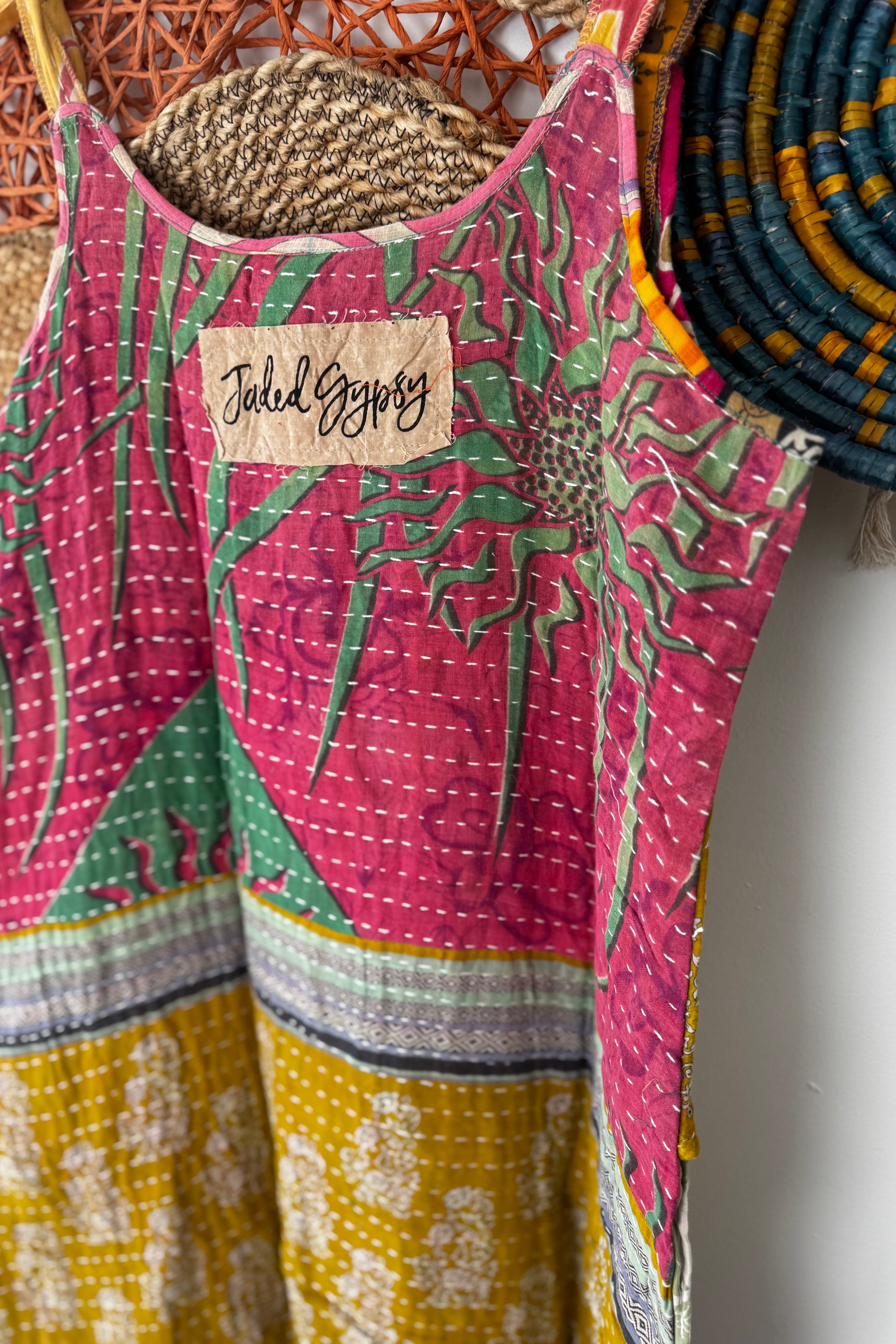 Kantha Sunrise Romper Combo B