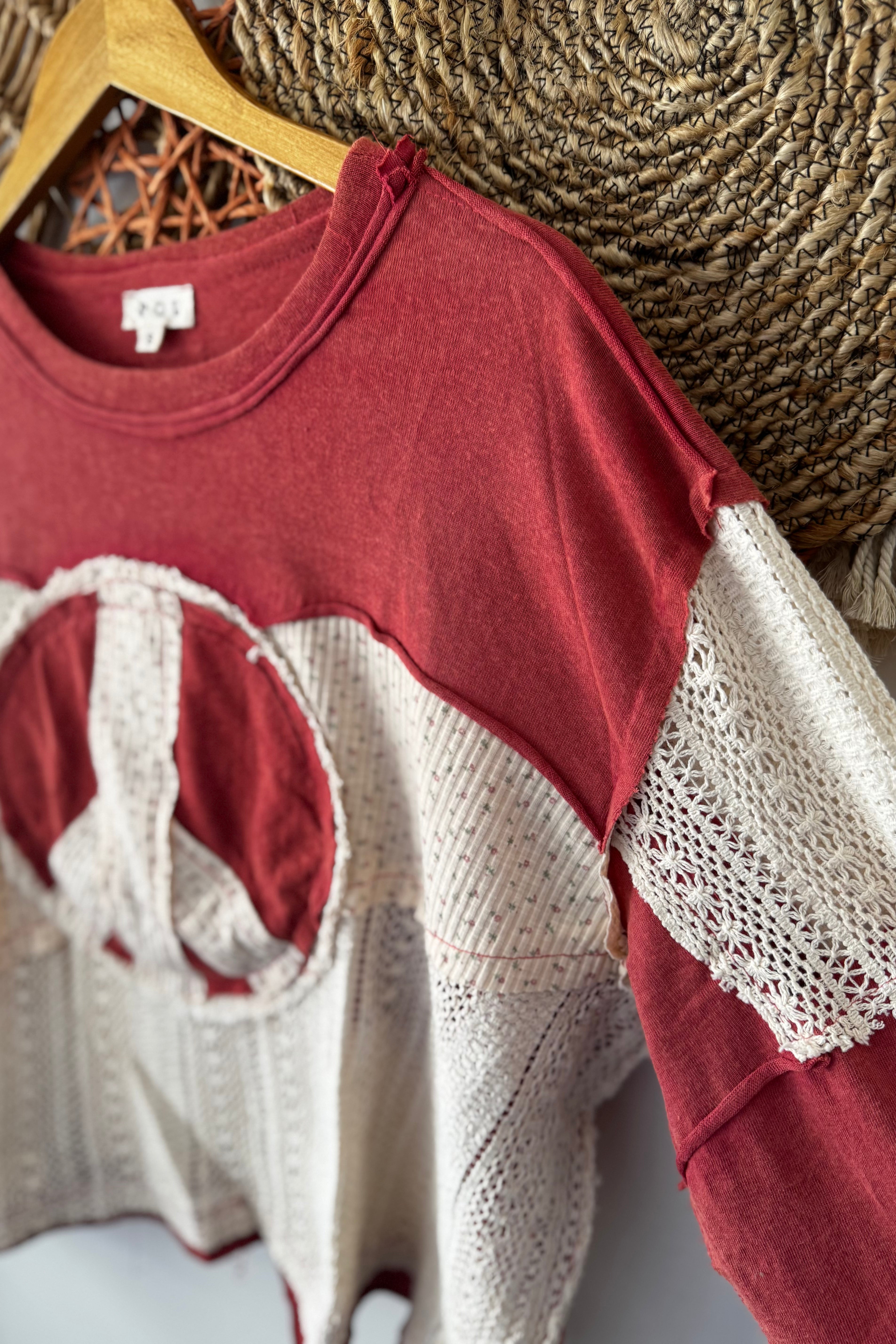 Peace & Love Easy Layering Top