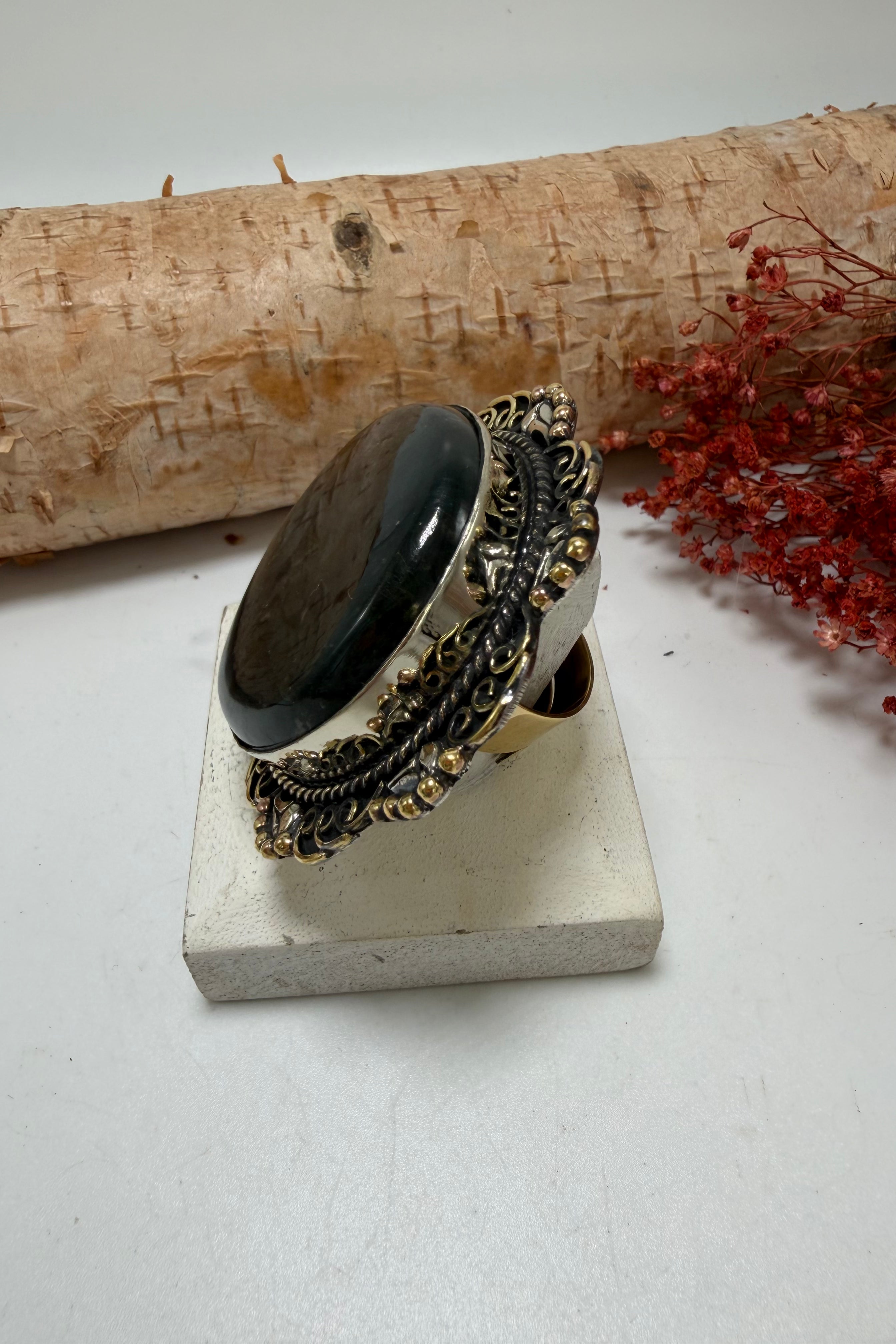 Shinning Moon At Night Ring
