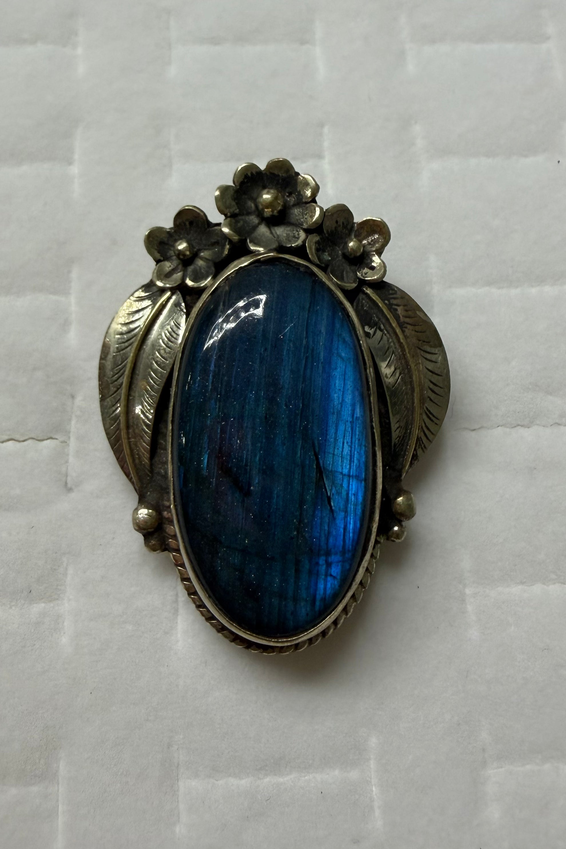 Labradorite Flower Ting