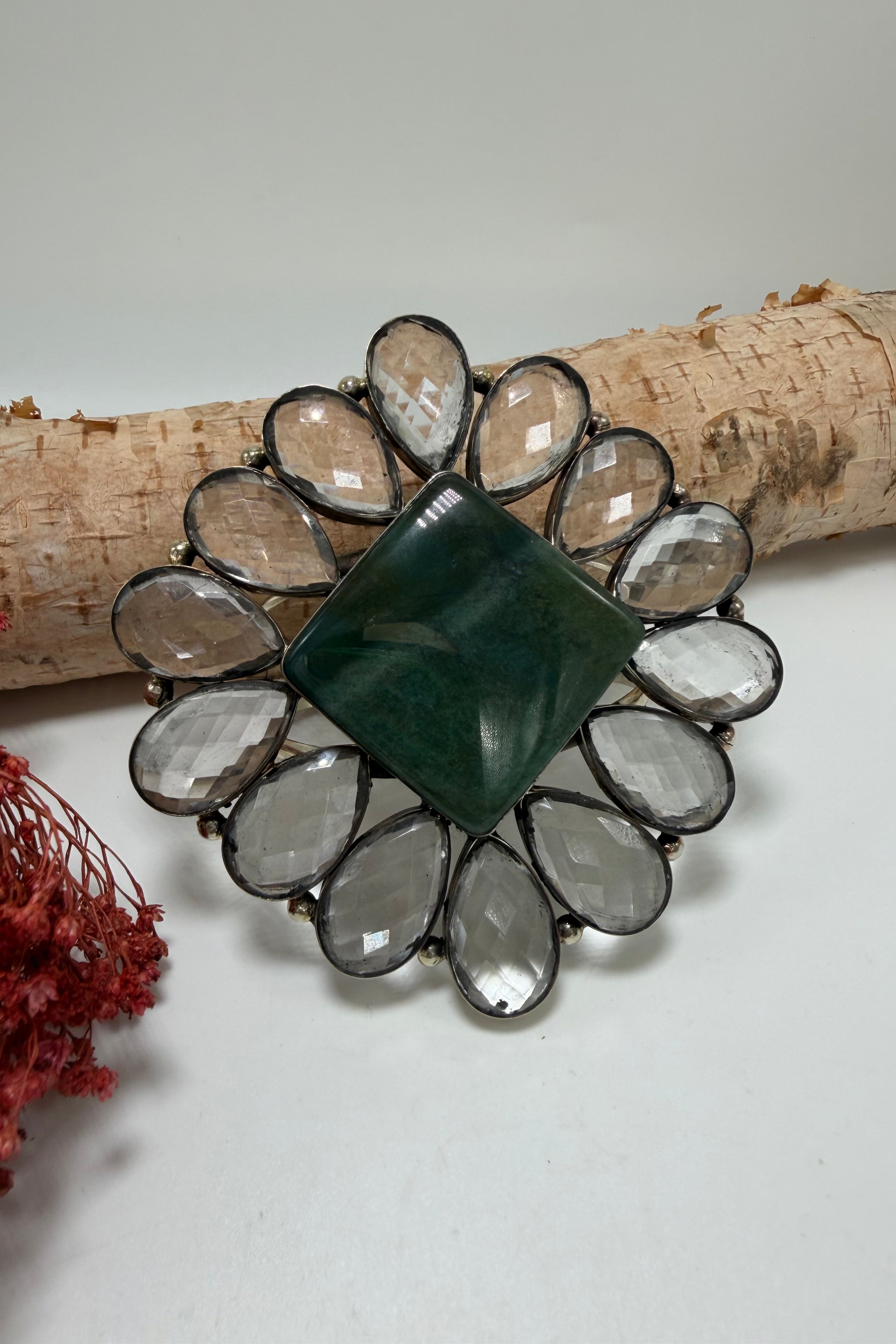 Diamond Shape Statement Cuff