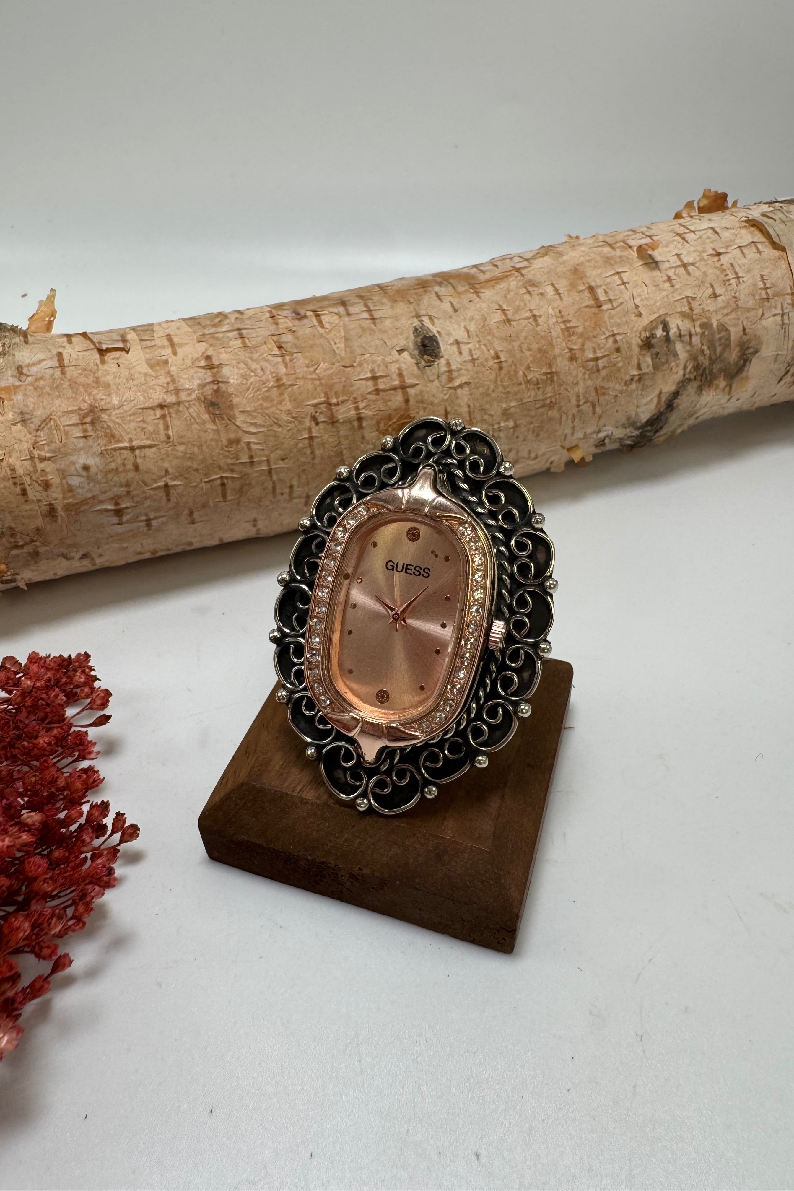 Golden Guess Watch Ring