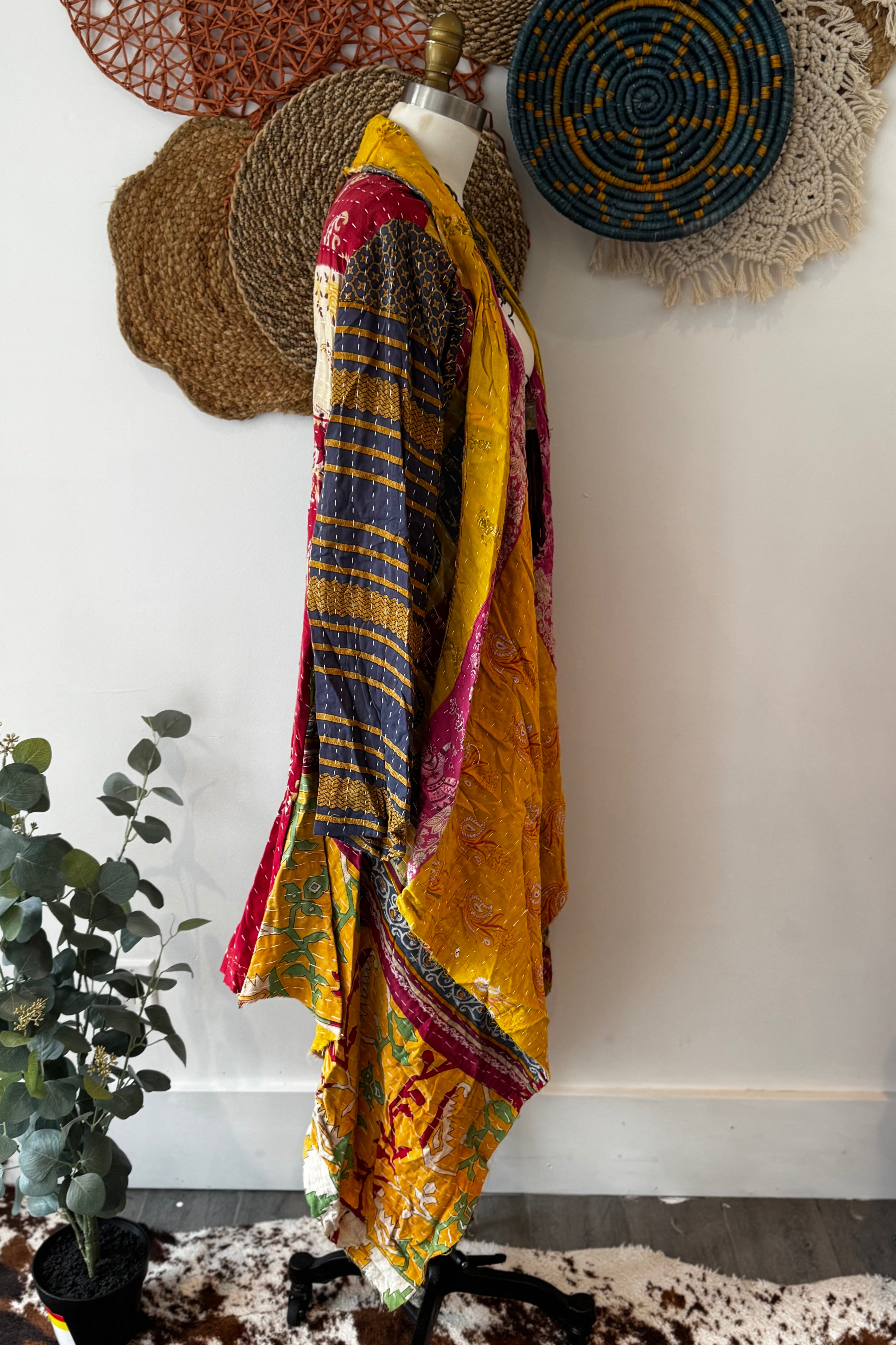 Kantha Sunrise Duster Combo F