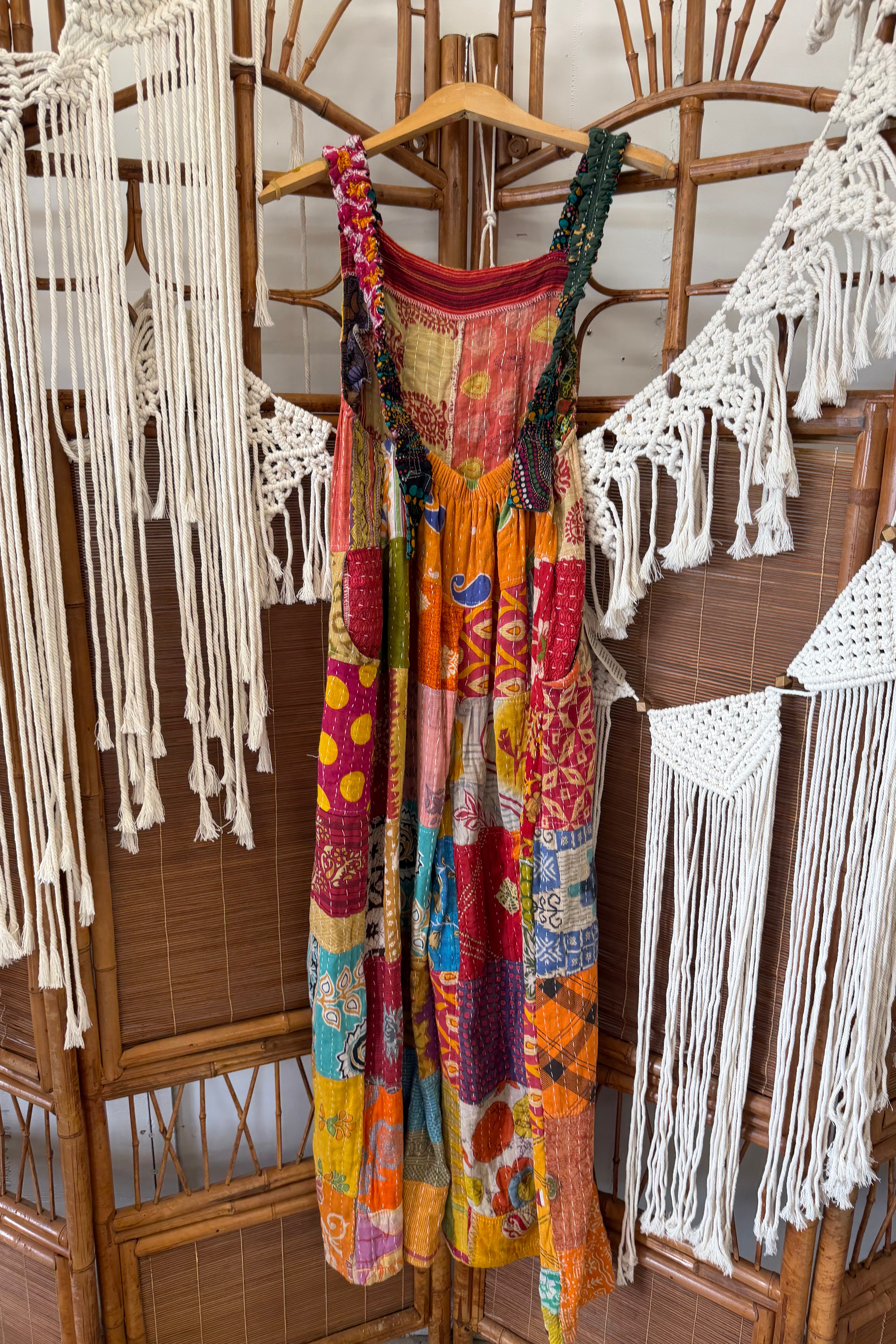 Kantha Overalls Combo F