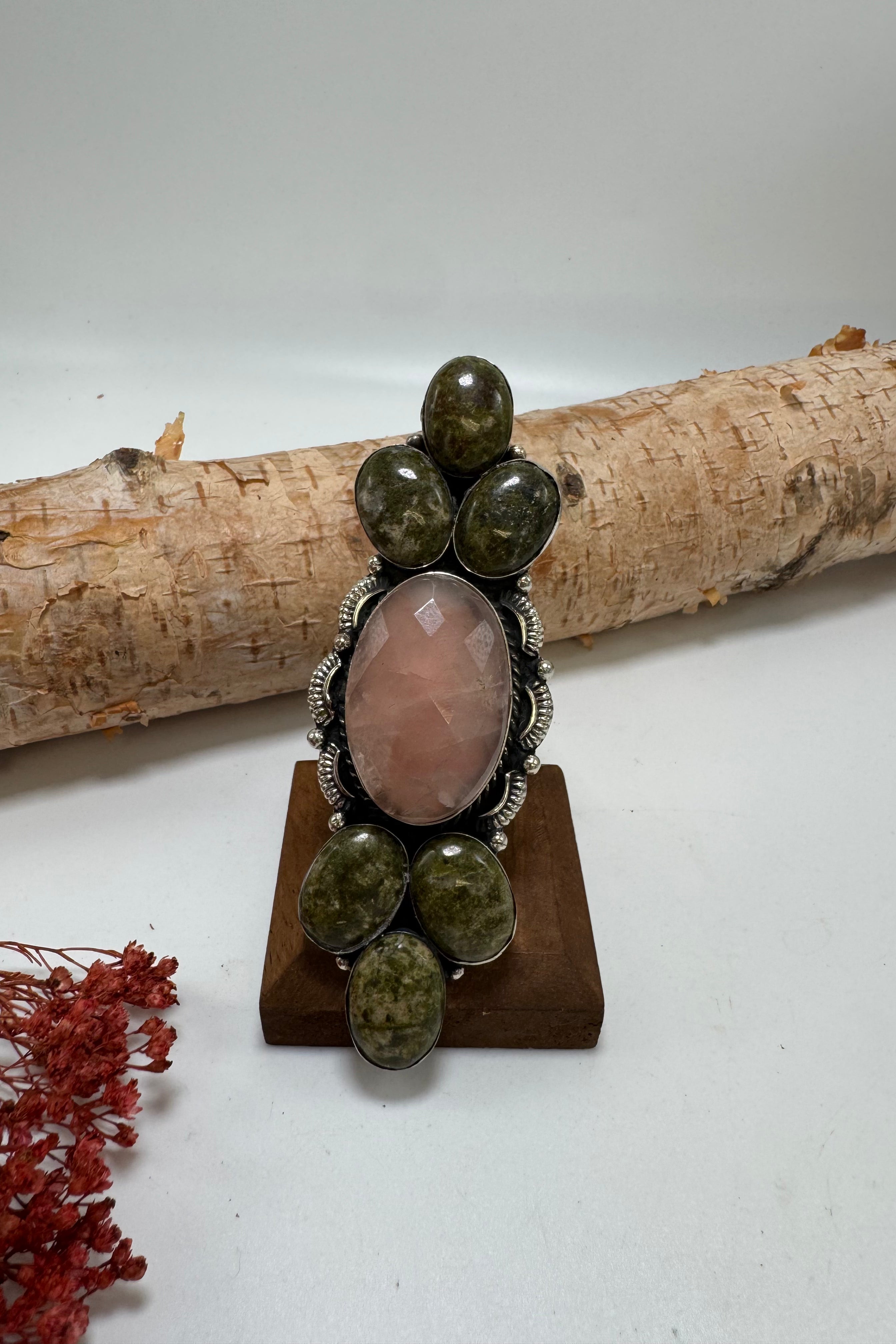 Green Agate Stunner Ring